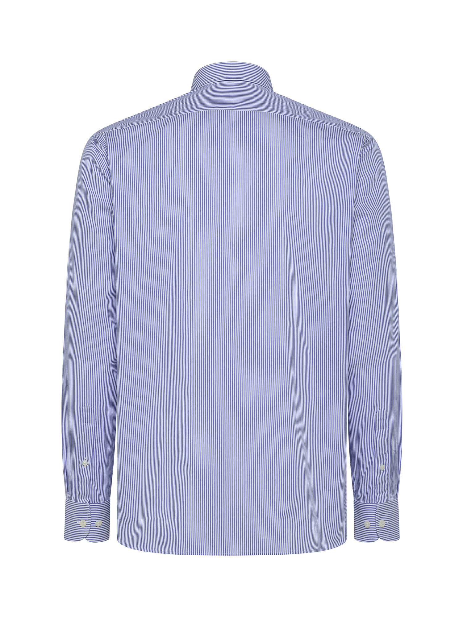 Camicia basic tailor fit in puro cotone, Blu chiaro, large image number 2