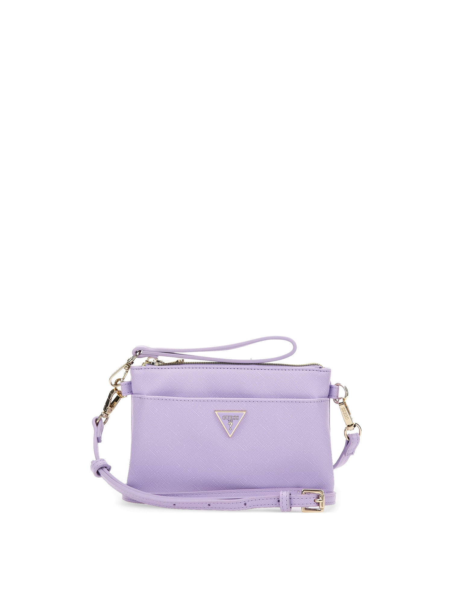 Guess - Pouch con logo, Viola lilla, large image number 0