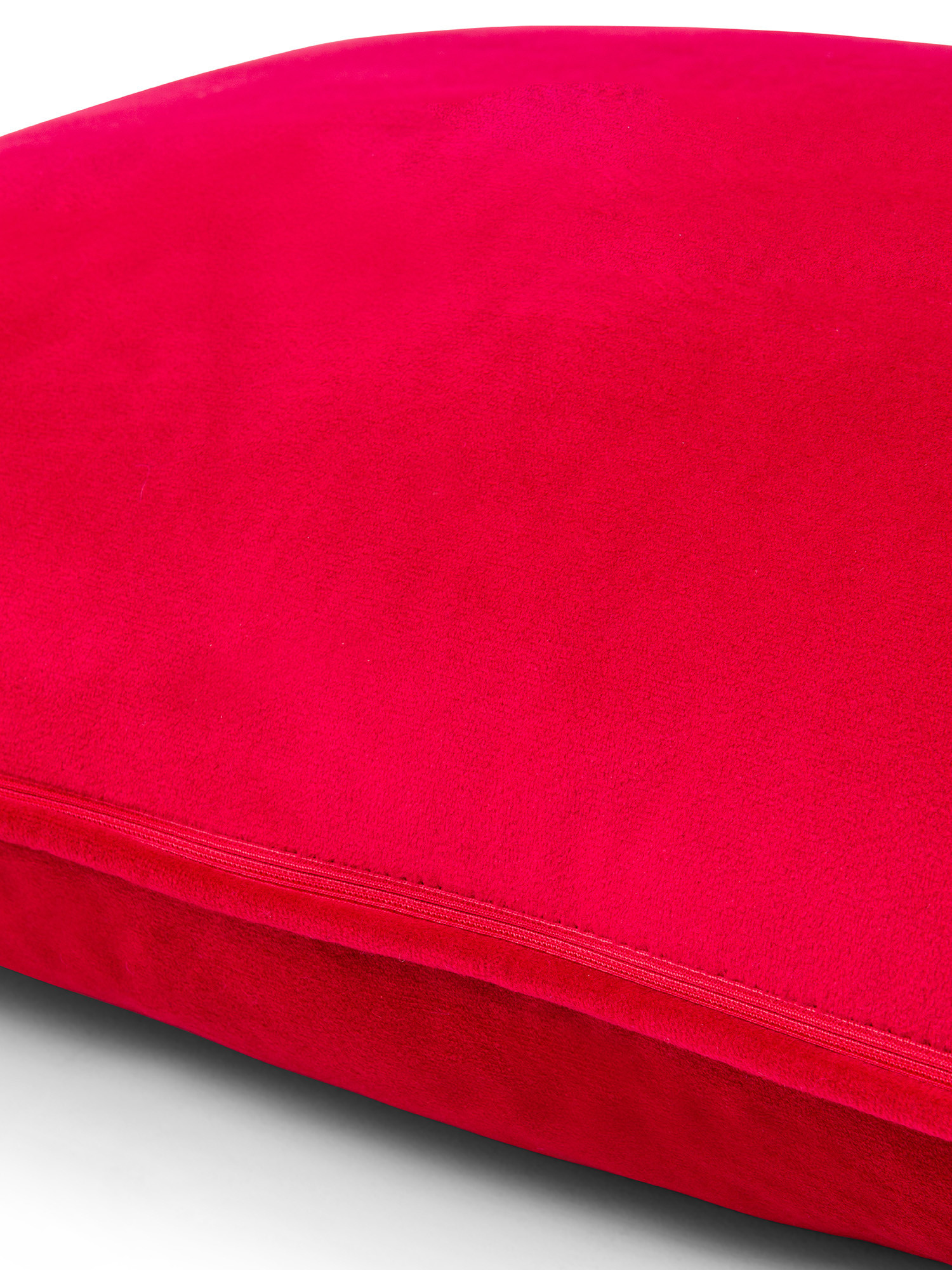 Velvet cushion 40x60cm, Red, large image number 1