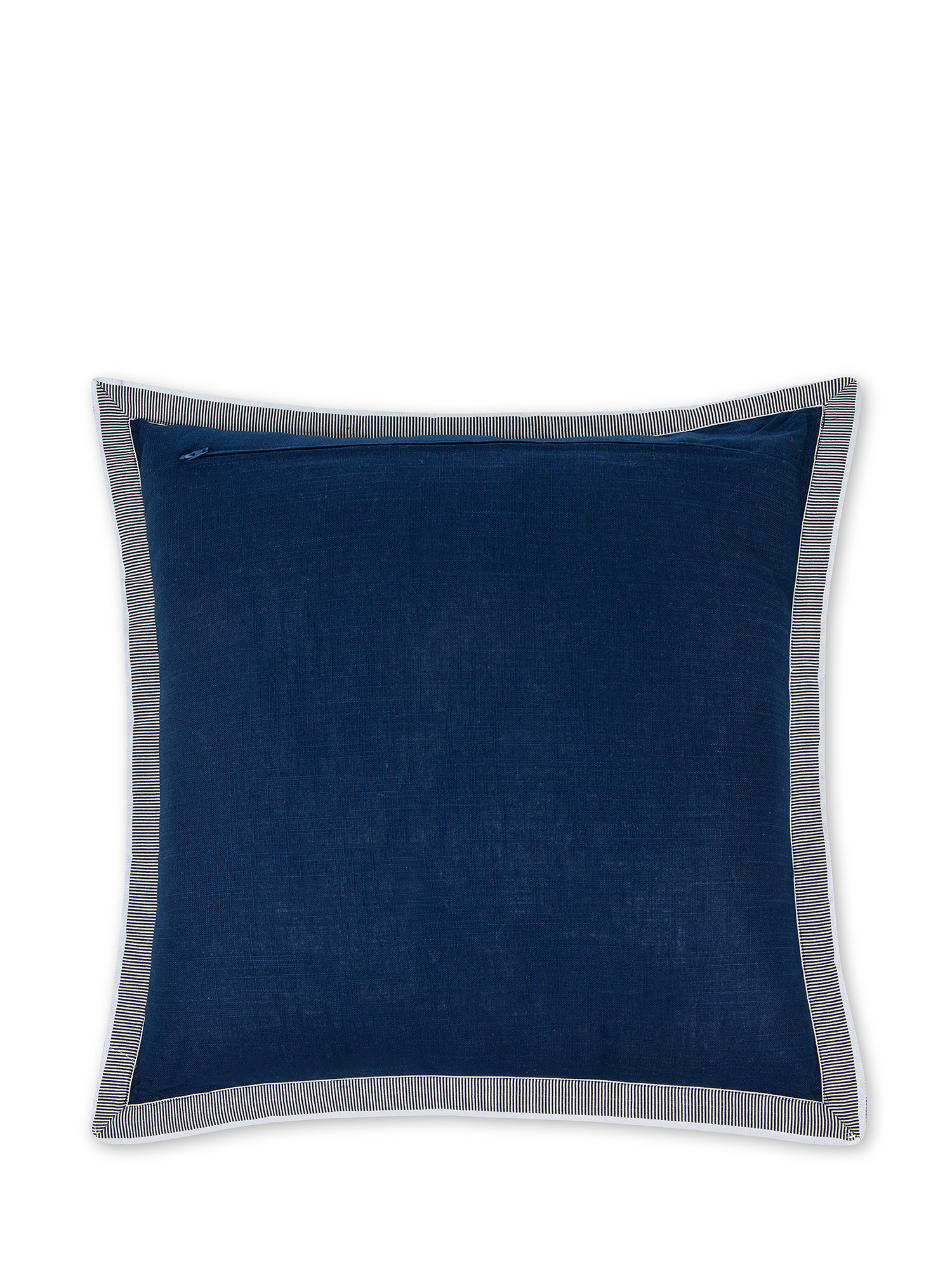 45x45 cm cotton cushion, Blue, large image number 1