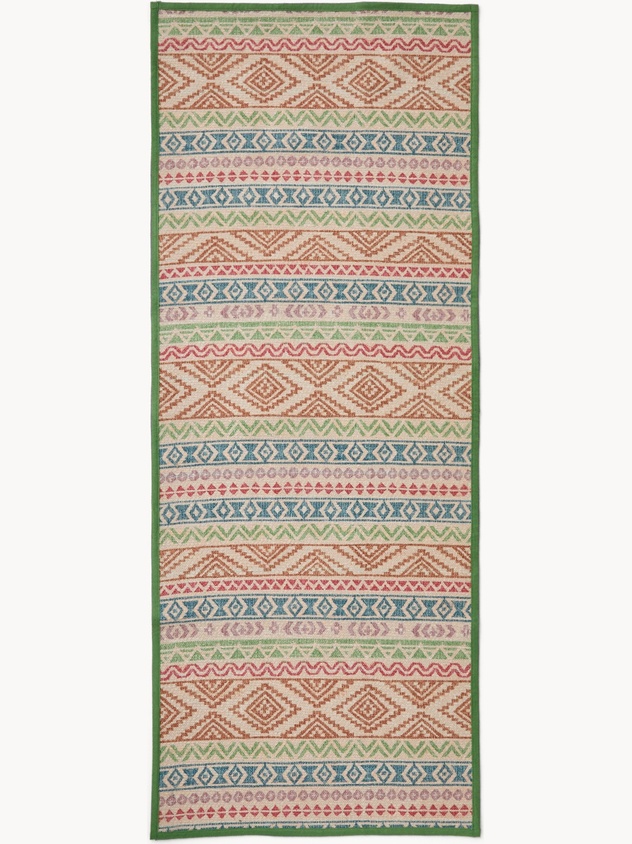 Tappeto da cucina in puro cotone motivo geometrico - Prezzo di lancio