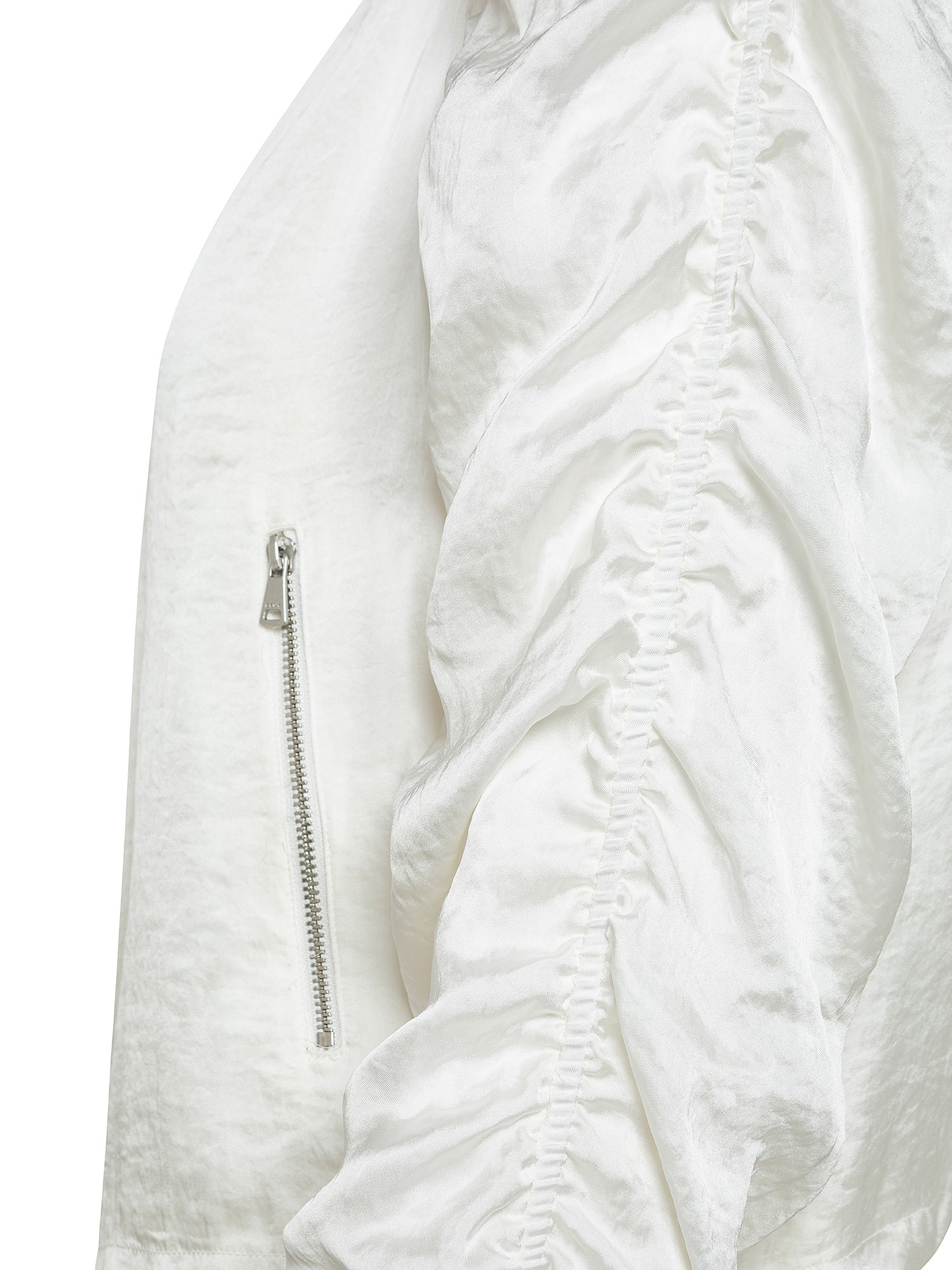 Ruffled jacket, White, large image number 2