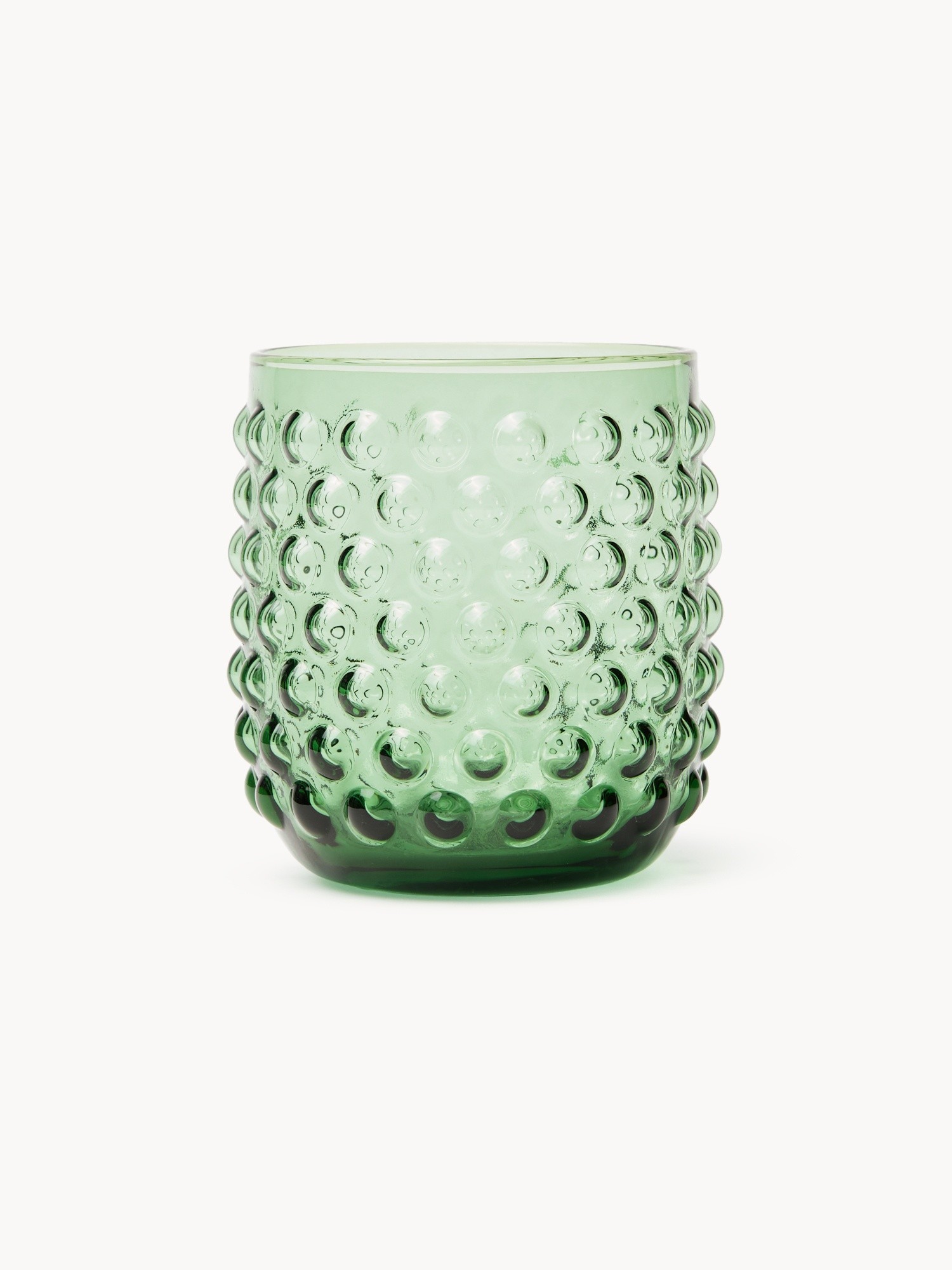 Blue embossed glass, Green, large image number 0