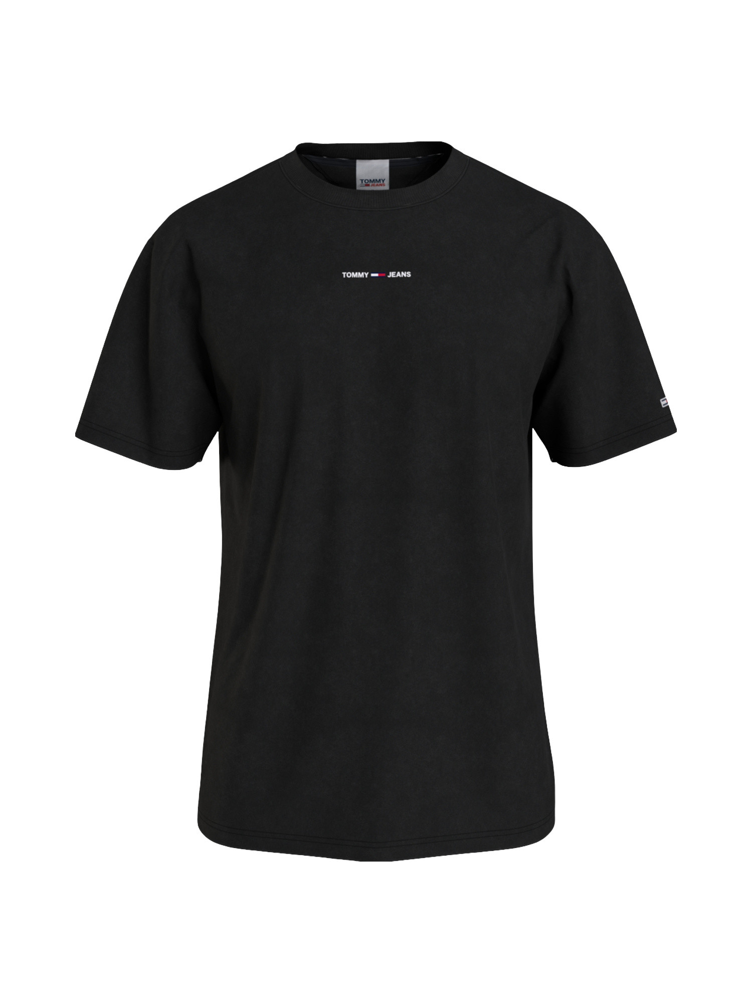 T-shirt with logo, Black, large image number 0