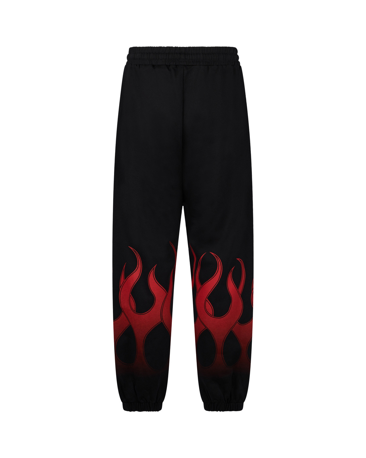 Vision of Super - Pantaloni con fiamme racing, Nero, large image number 1