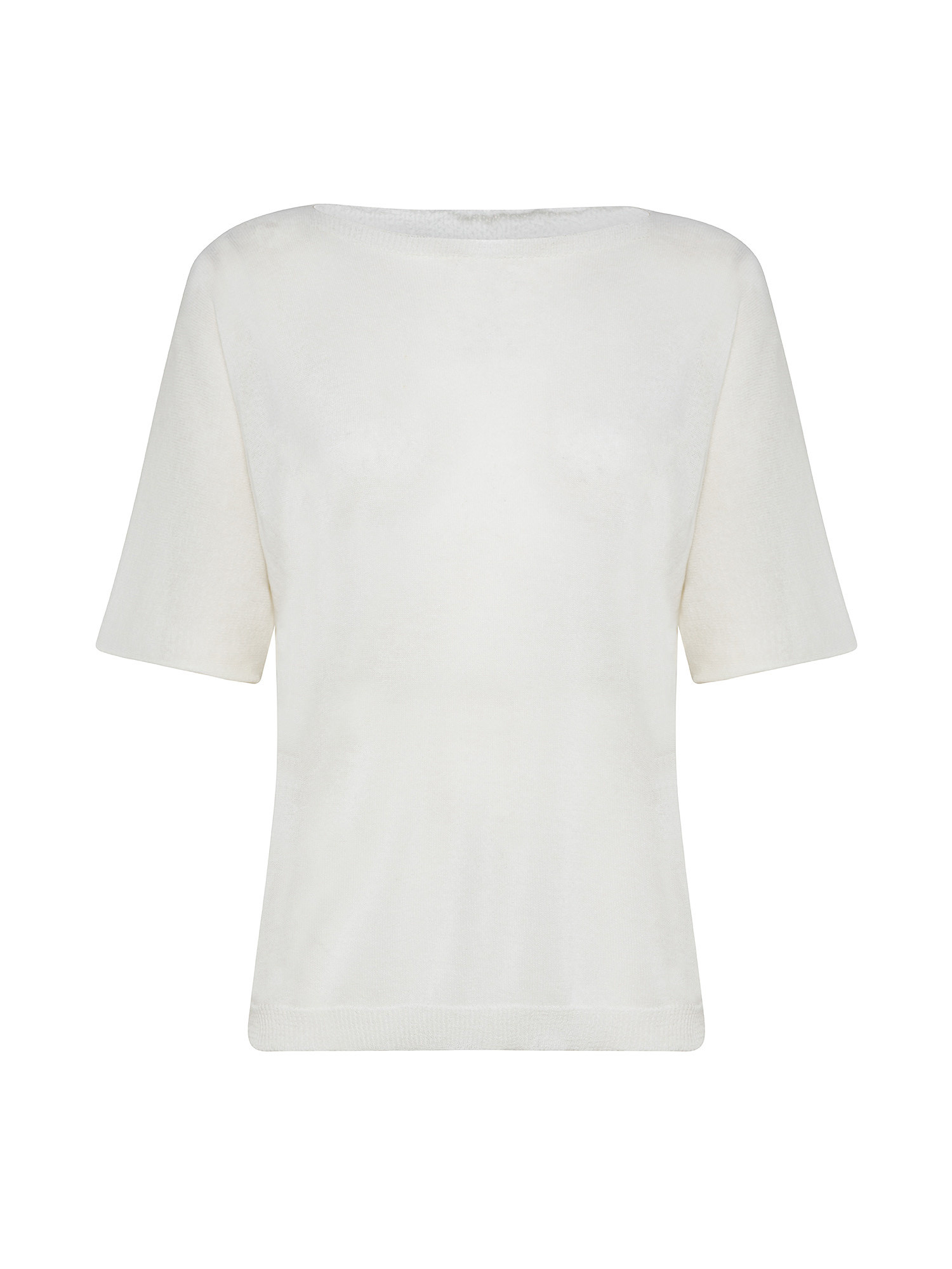 Kimono sleeve shirt, White, large image number 0