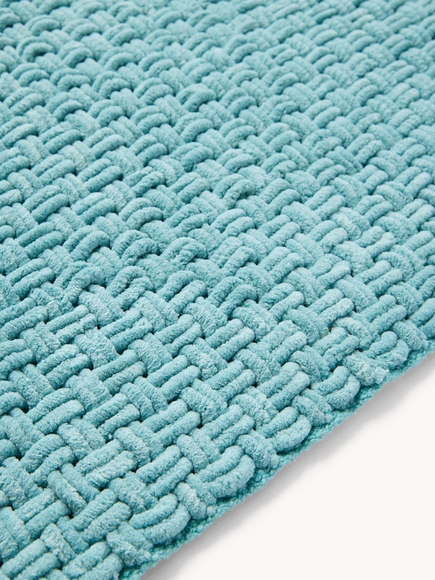Micro cotton bath mat