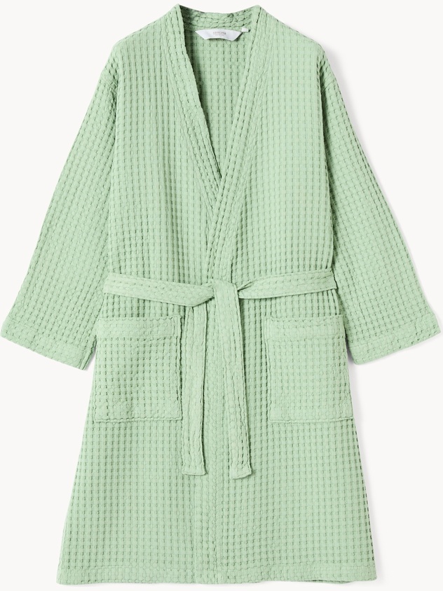 Accappatoio in cotone nido d'ape