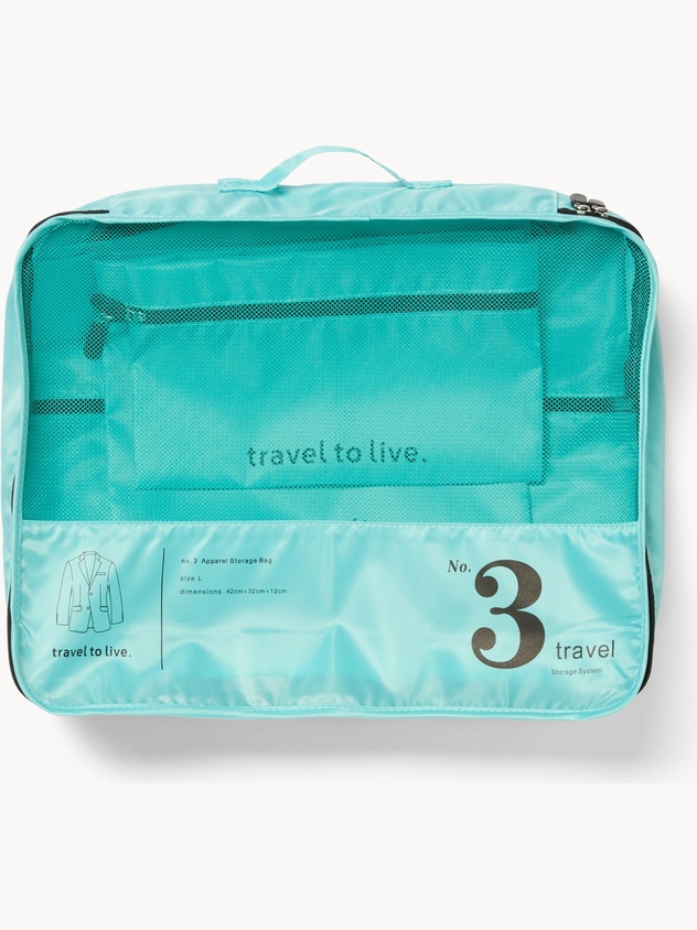 Set of 7 travel pouches - Introductory price