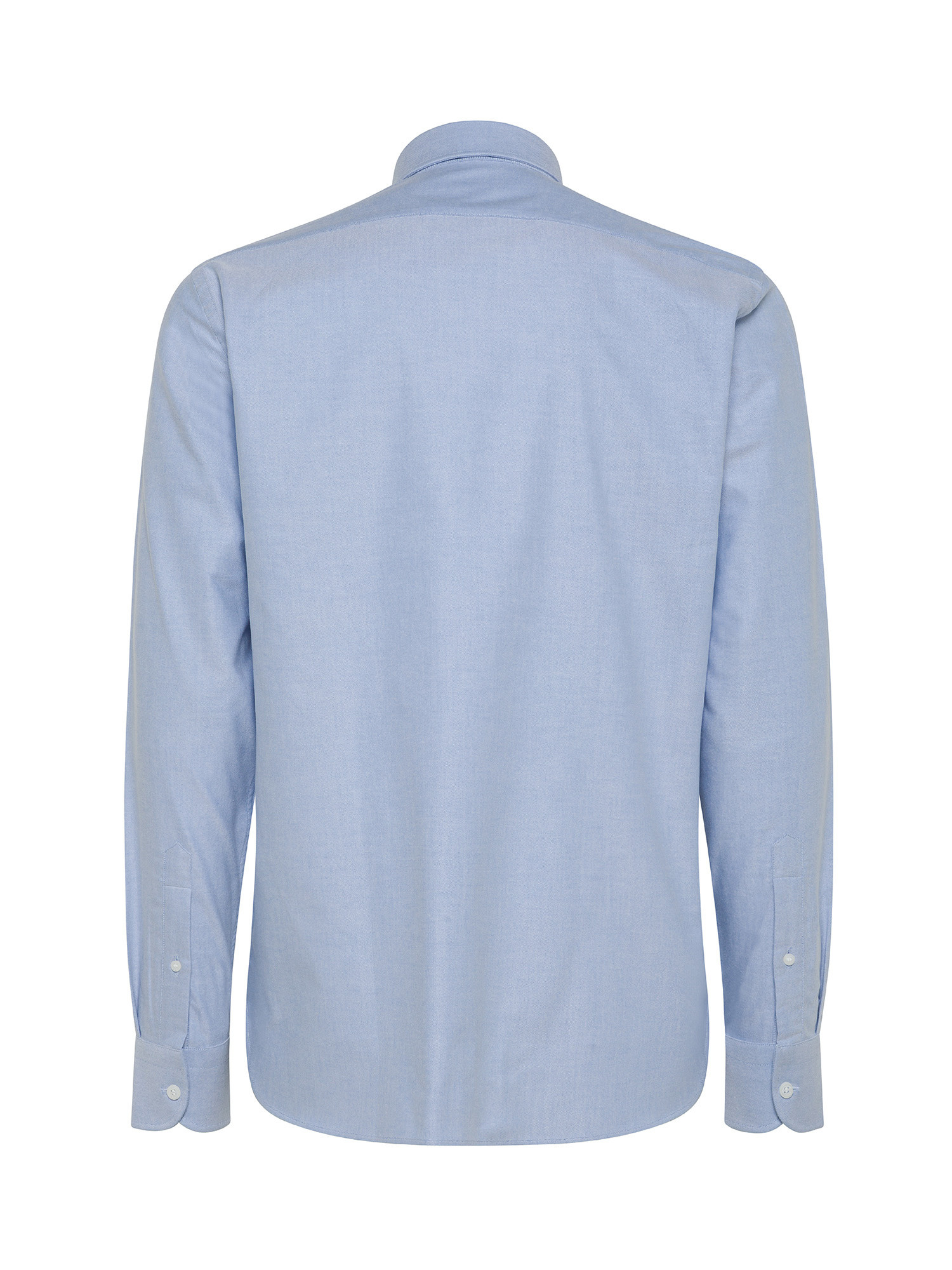 Luca D'Altieri - Tailor fit shirt in pure cotton, Light Blue, large image number 1