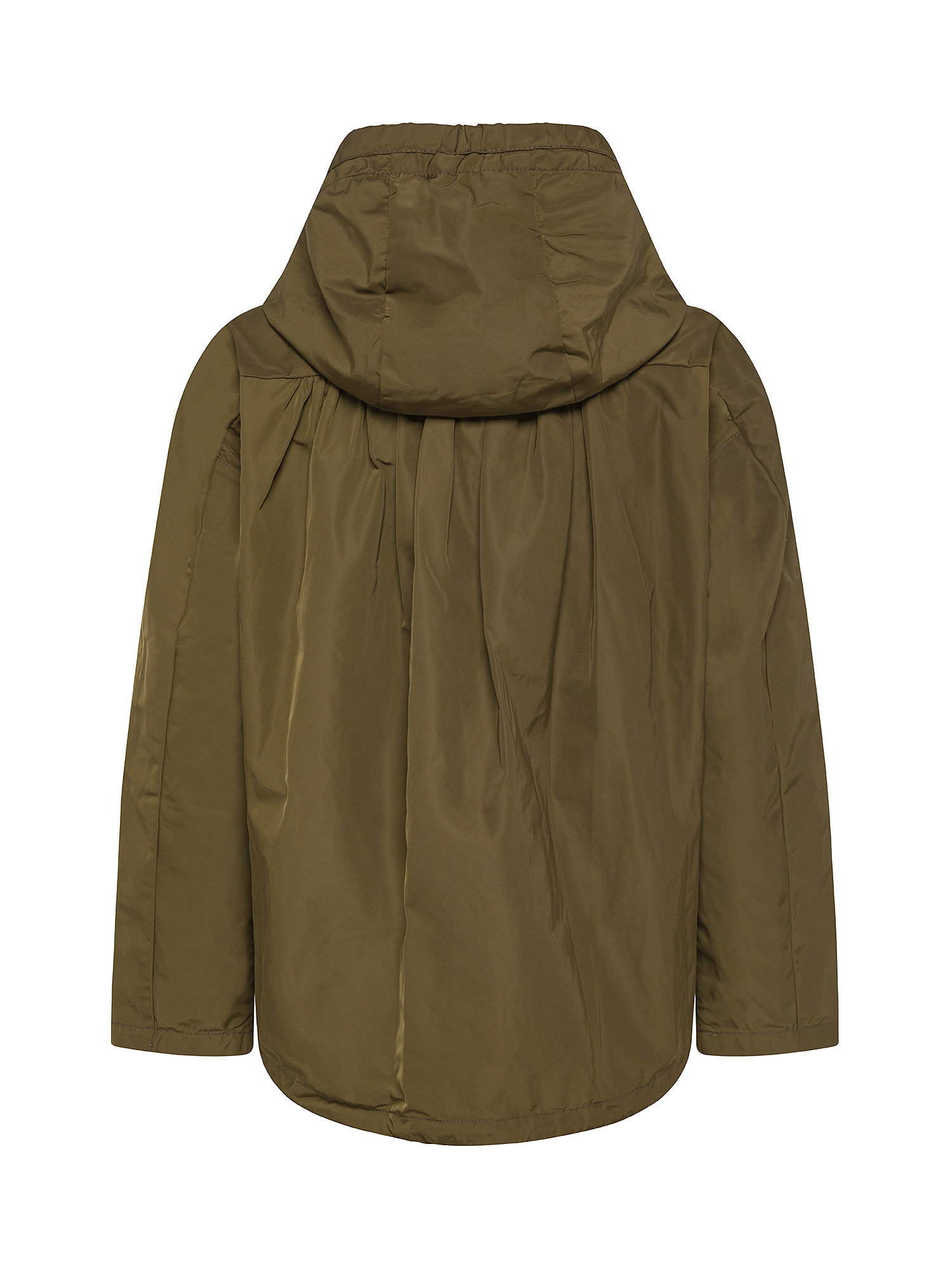 Oof Wear - Unlined cropped jacket with hood, Dark Green, large image number 1