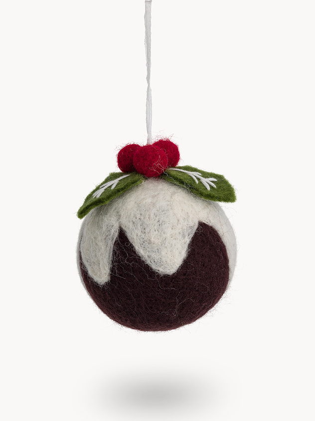 Decorazione per albero in feltro