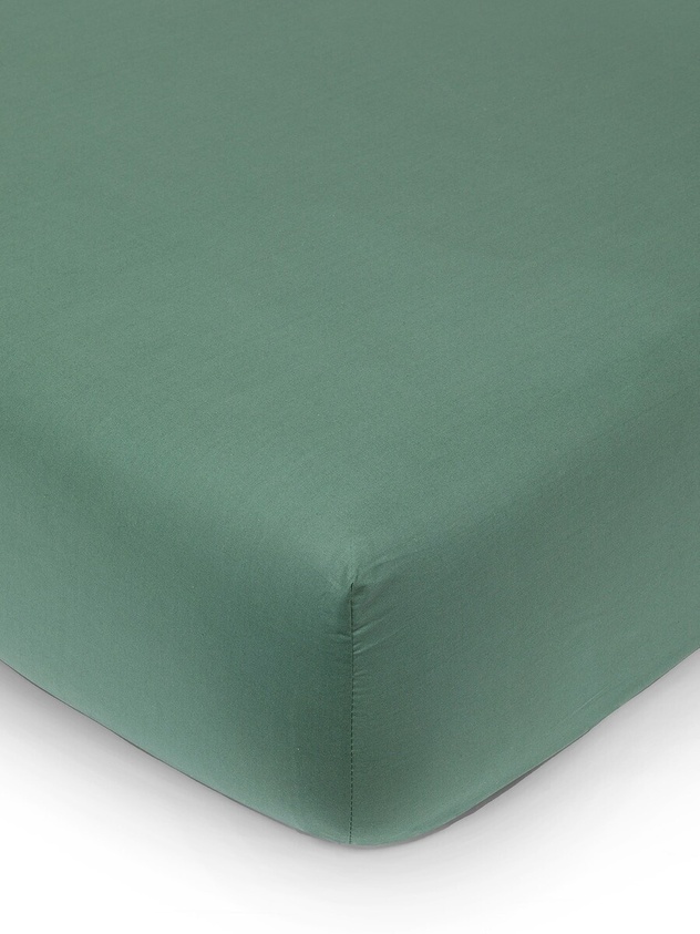 Lenzuolo con angoli in cotone percalle Zefiro