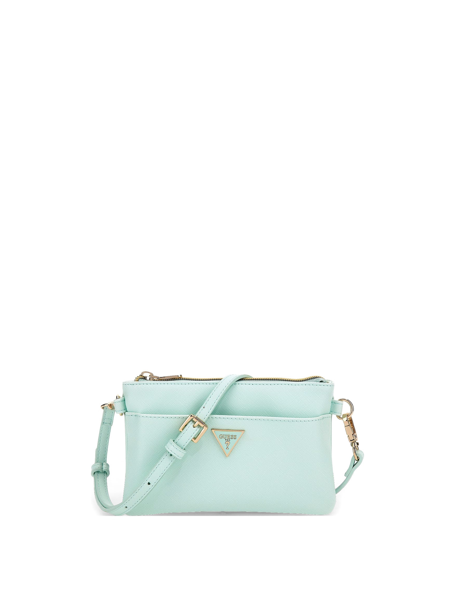 Guess - Logo pouch, Light Green, large image number 0