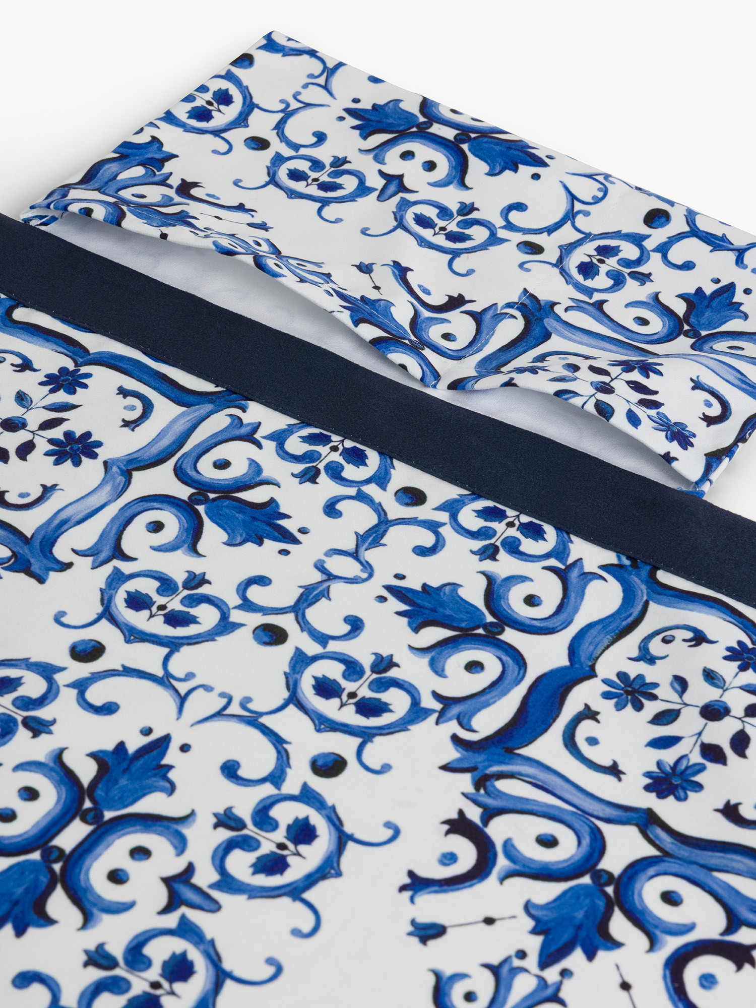 Microfiber sunbed towel with Sicily motif, Blue, large image number 1