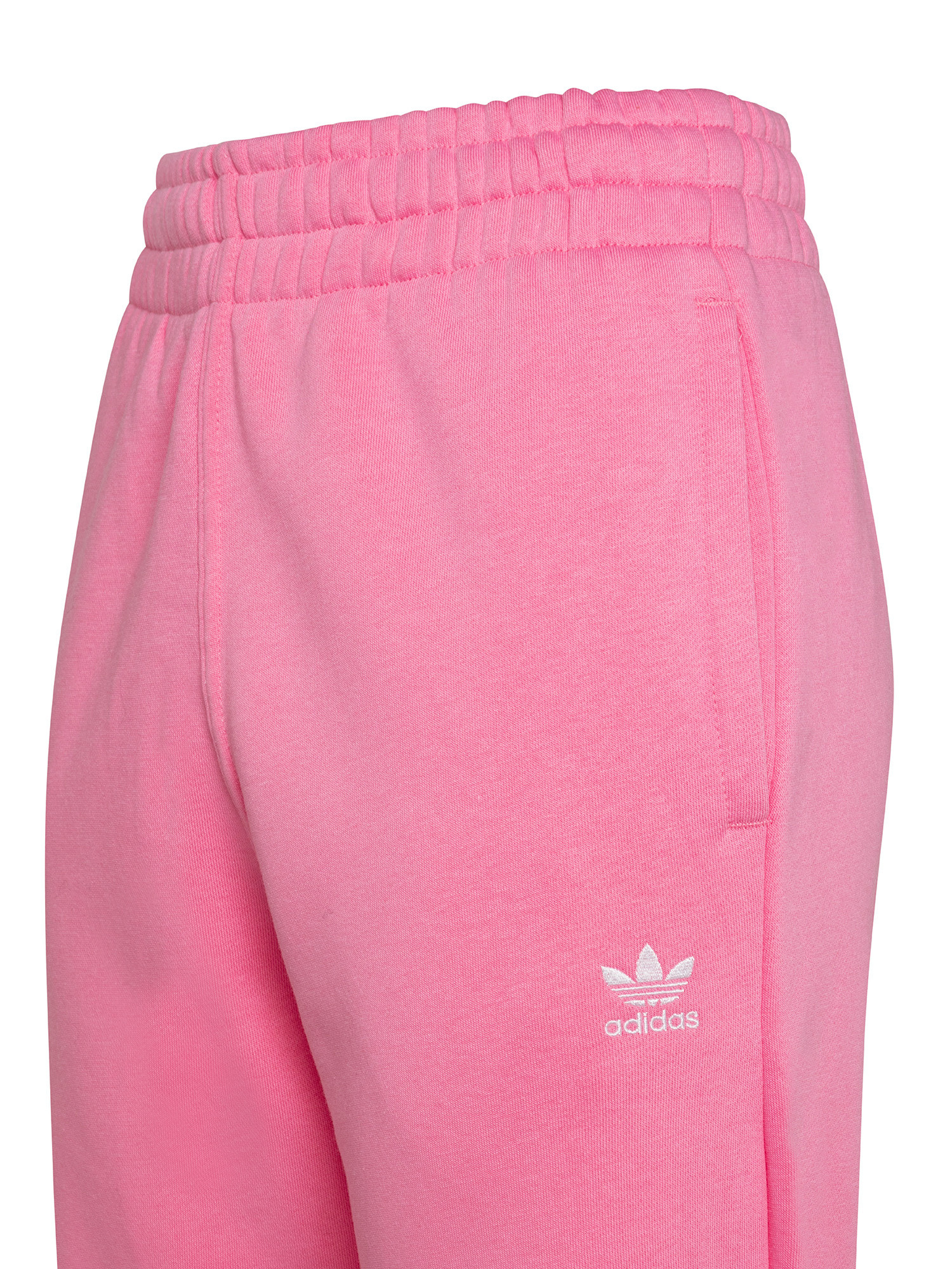 Adidas - Pantaloni adicolor essentials fleece joggers, Rosa, large image number 2