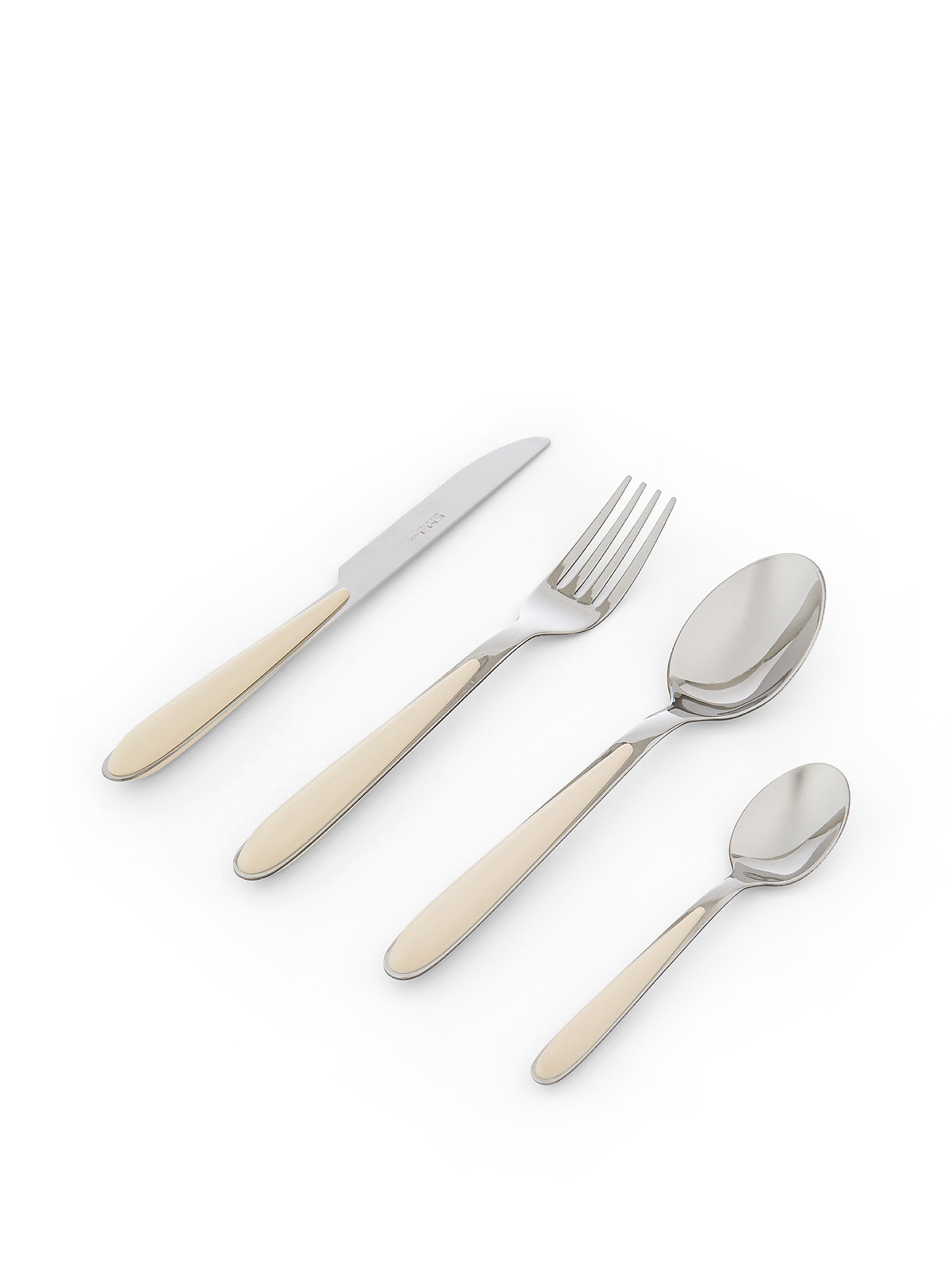 Caribe 24-piece cutlery set, White Ivory, large image number 0