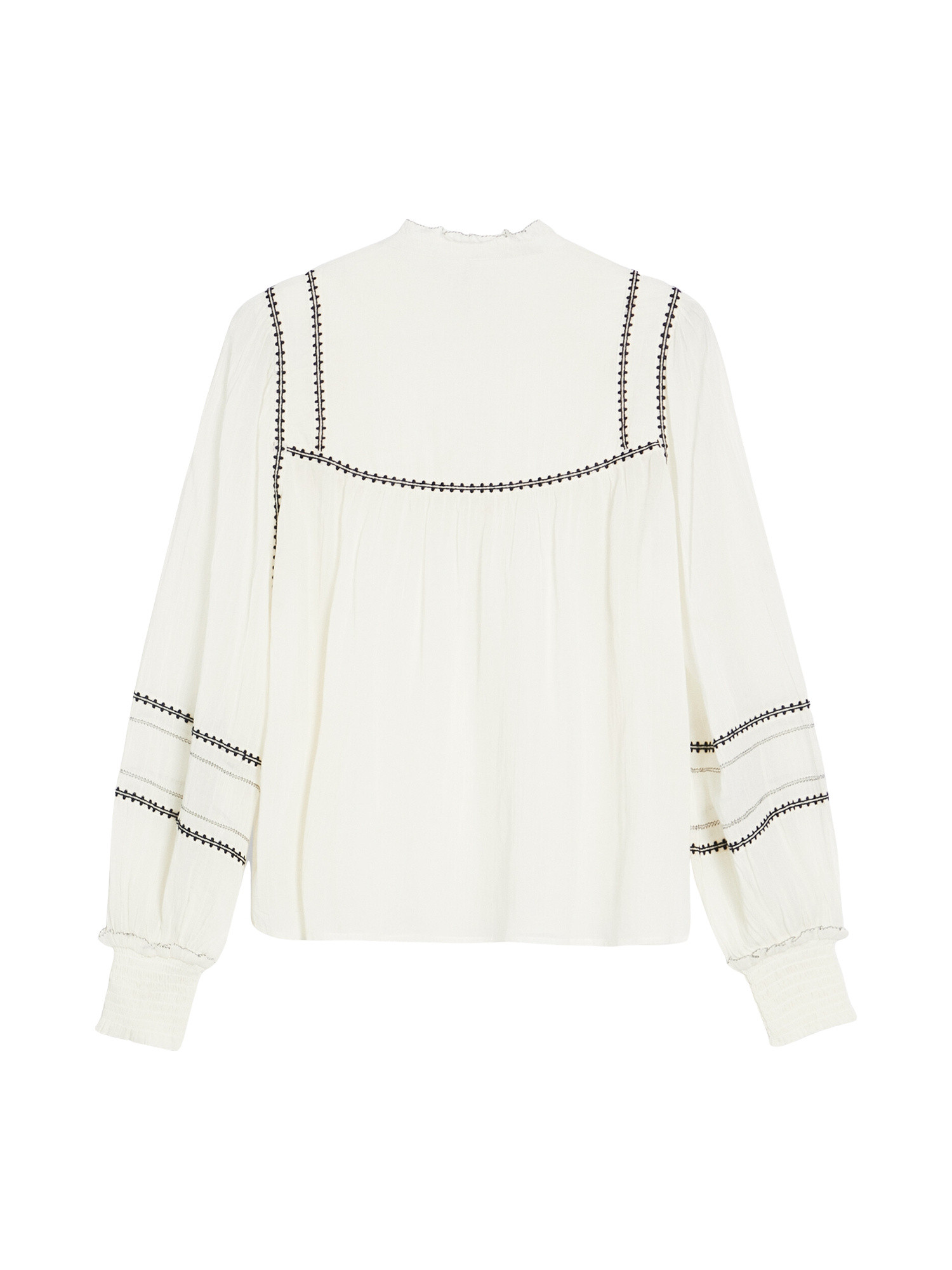 Pepe Jeans - Blouse with embroidered details, White, large image number 1