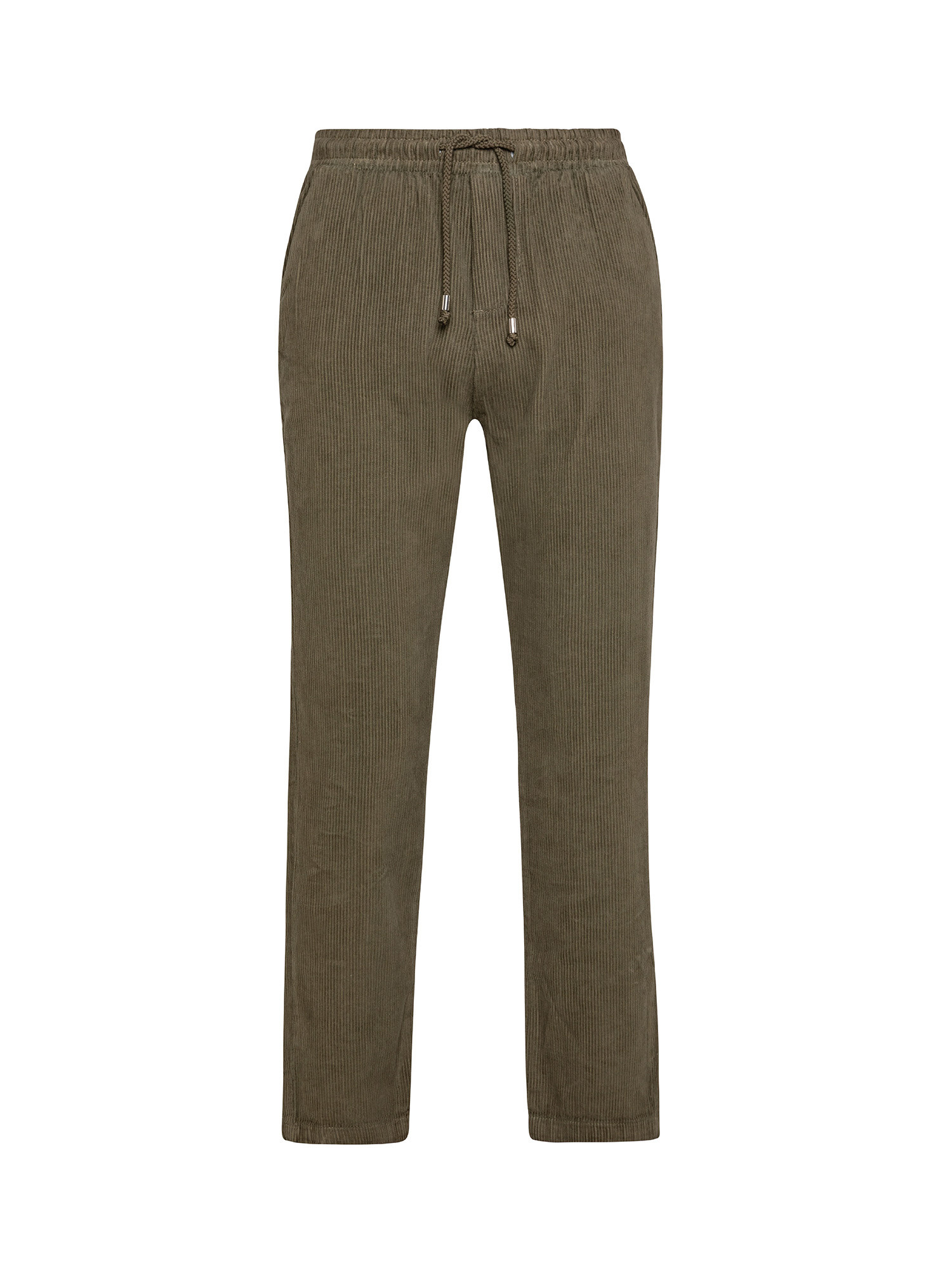 JCT - Pantalone in velluto, Verde oliva, large image number 0