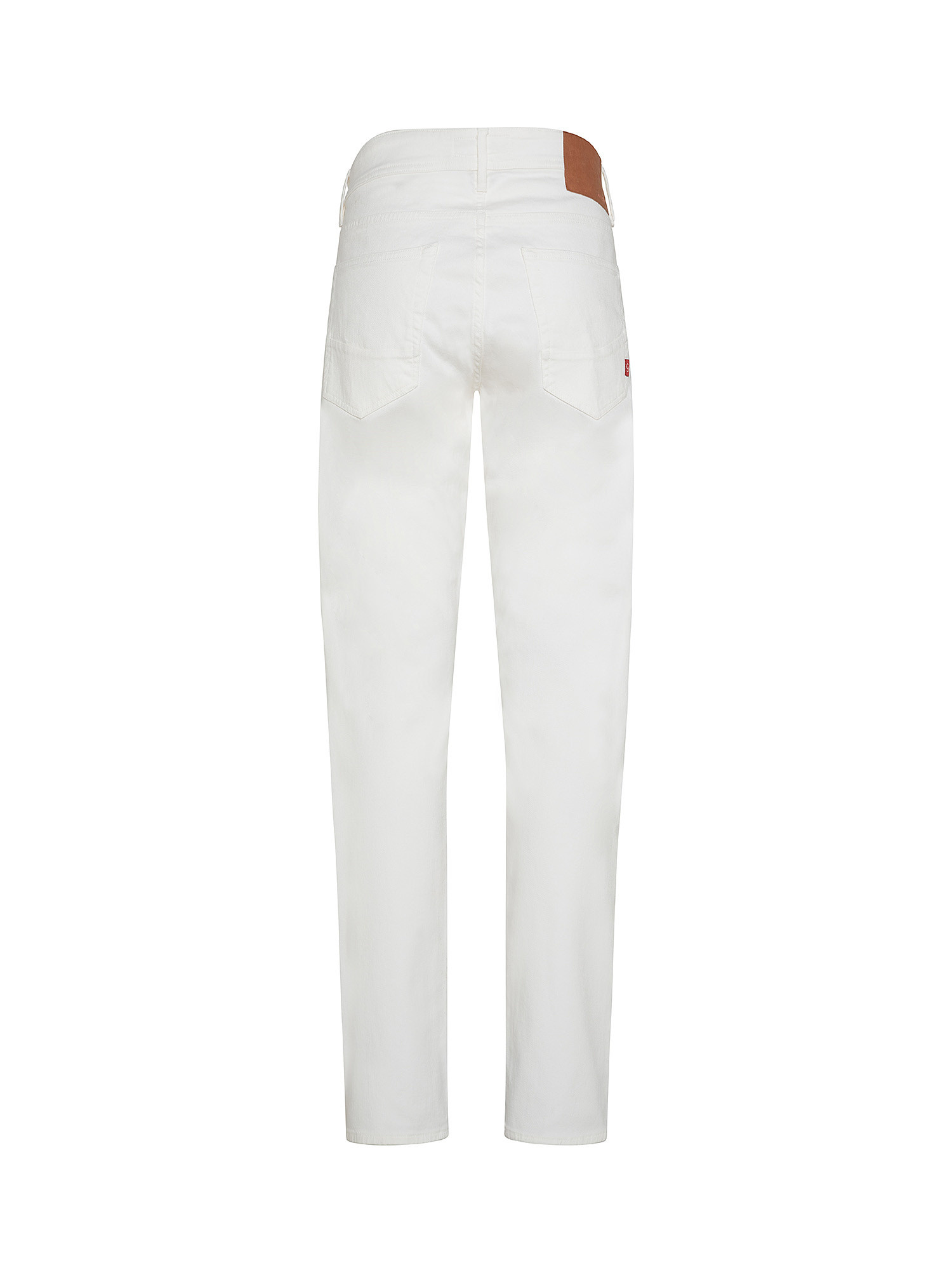 Pantalone denim, Bianco, large image number 1