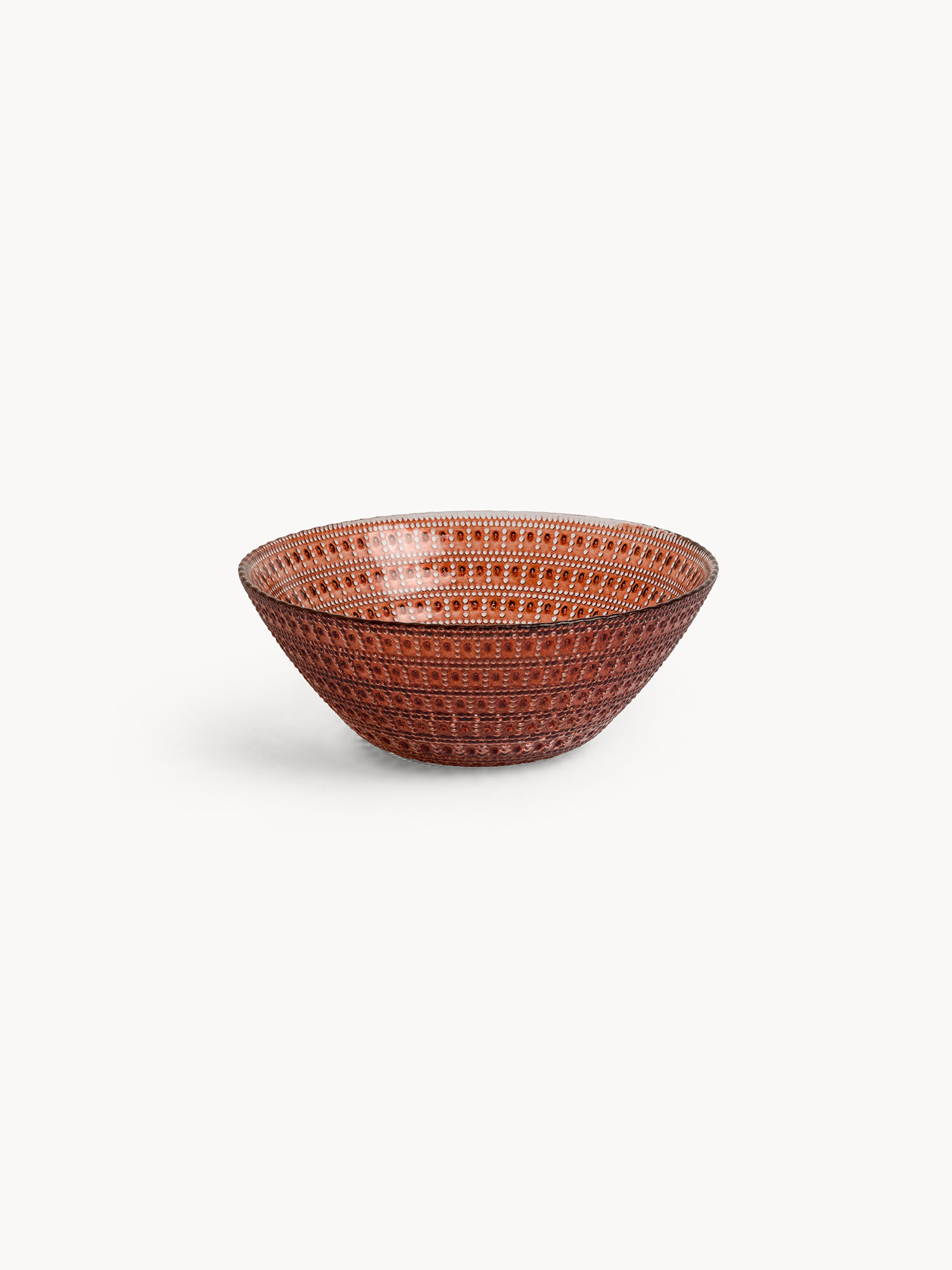 Glass bowl, Light Orange, large image number 0