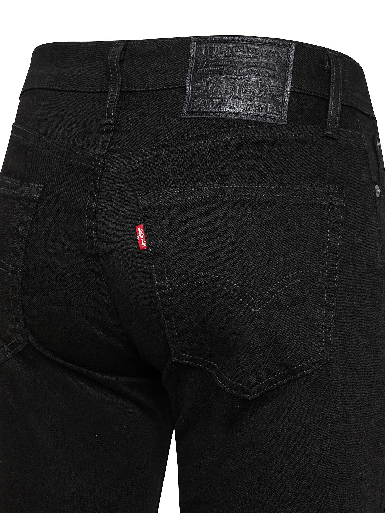 Five pocket jeans, Black, large image number 2