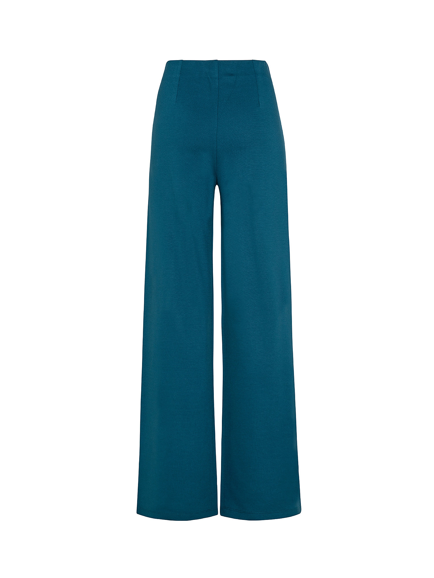 Wide leg trousers, Green teal, large image number 1