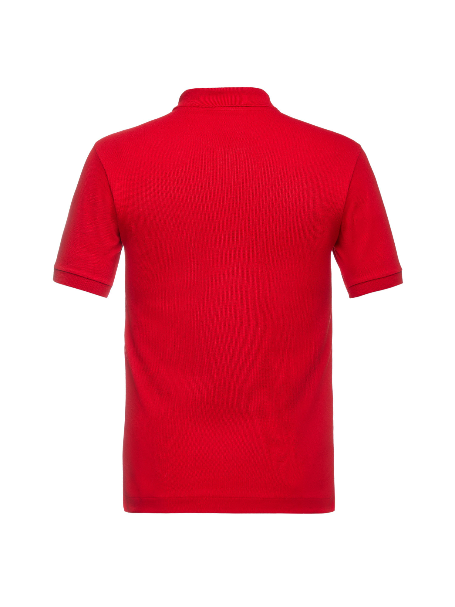 Lacoste - Cotton petit piqué polo shirt, Red, large image number 1