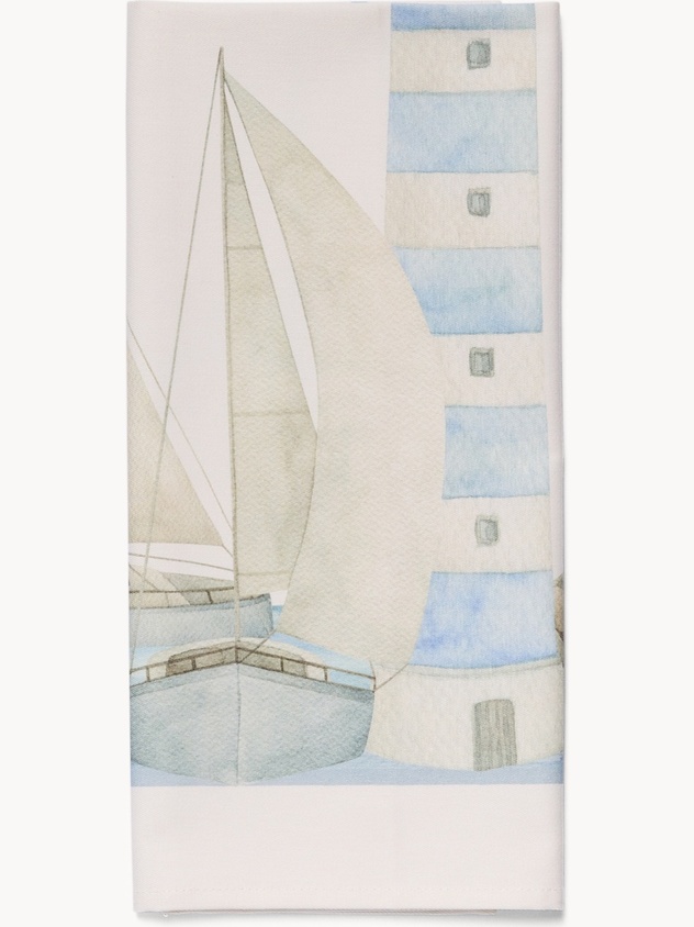 Strofinaccio in drill di cotone Faro by Tessiture Randi