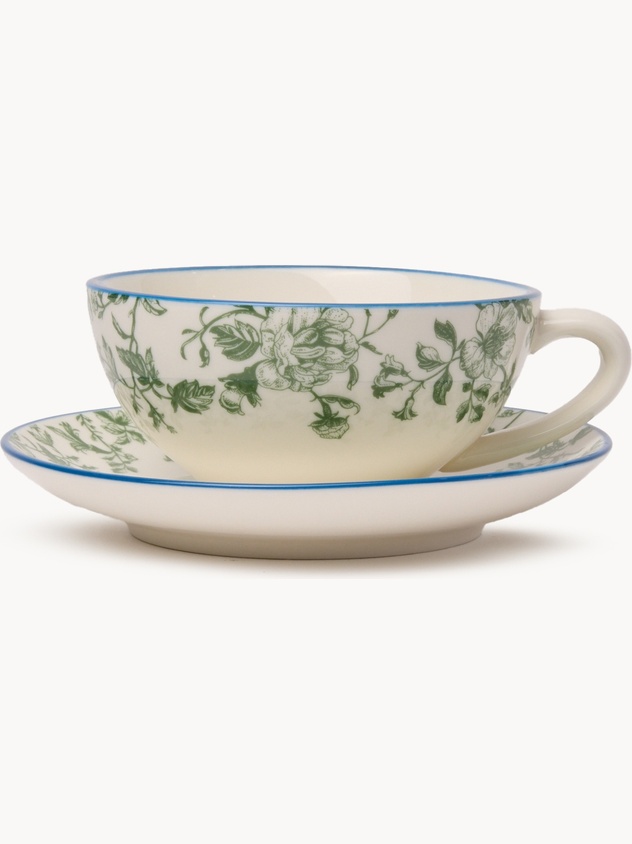 New Bone China tea cup and saucer