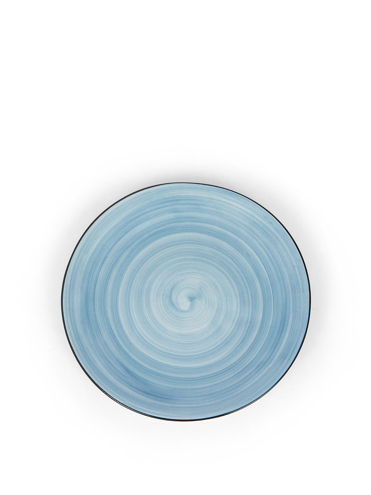 Tokyo stoneware dinner plate, Blue, large image number 0