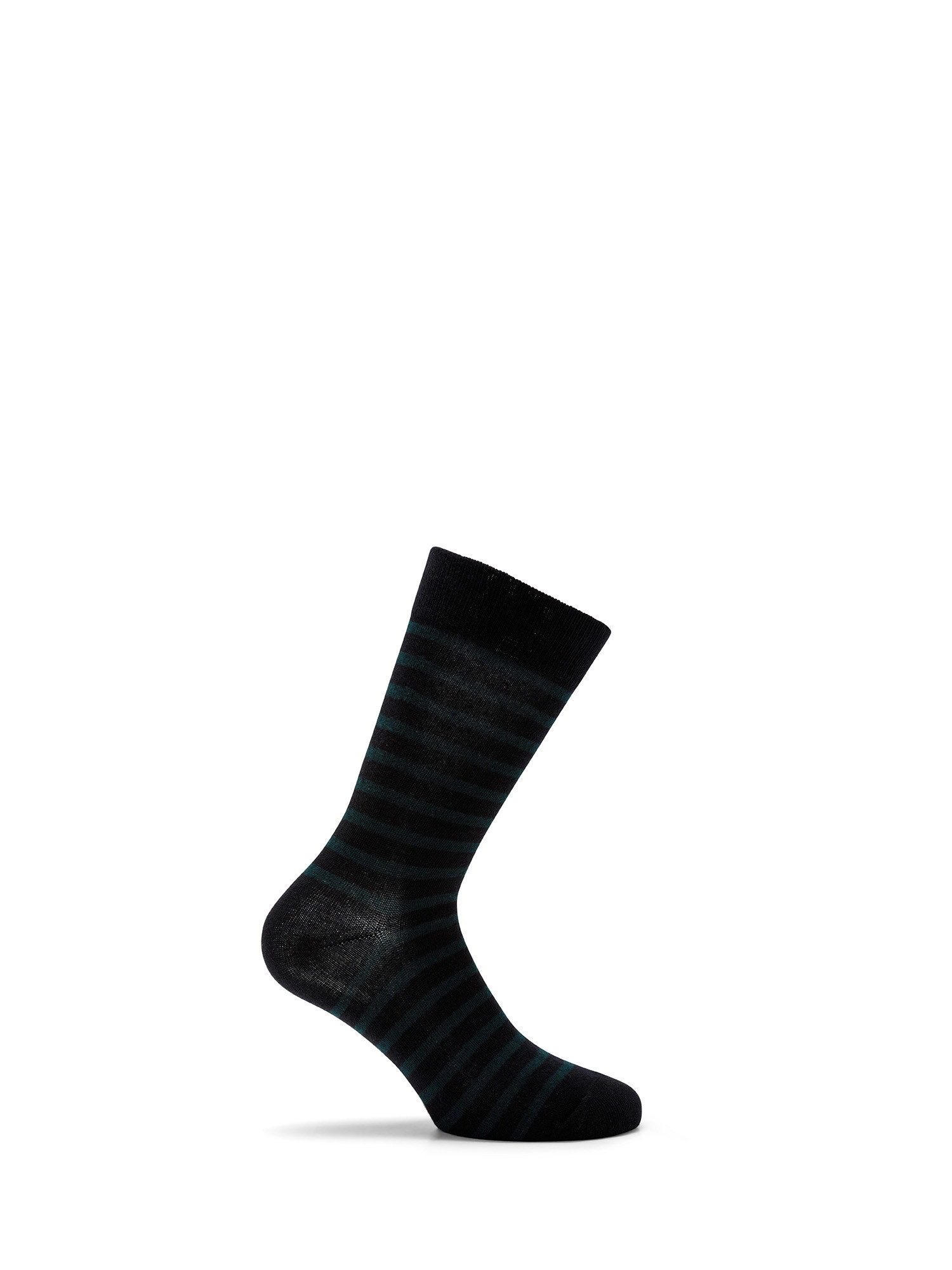 Luca D'Altieri - Set of 3 patterned short socks, Dark Blue, large image number 2