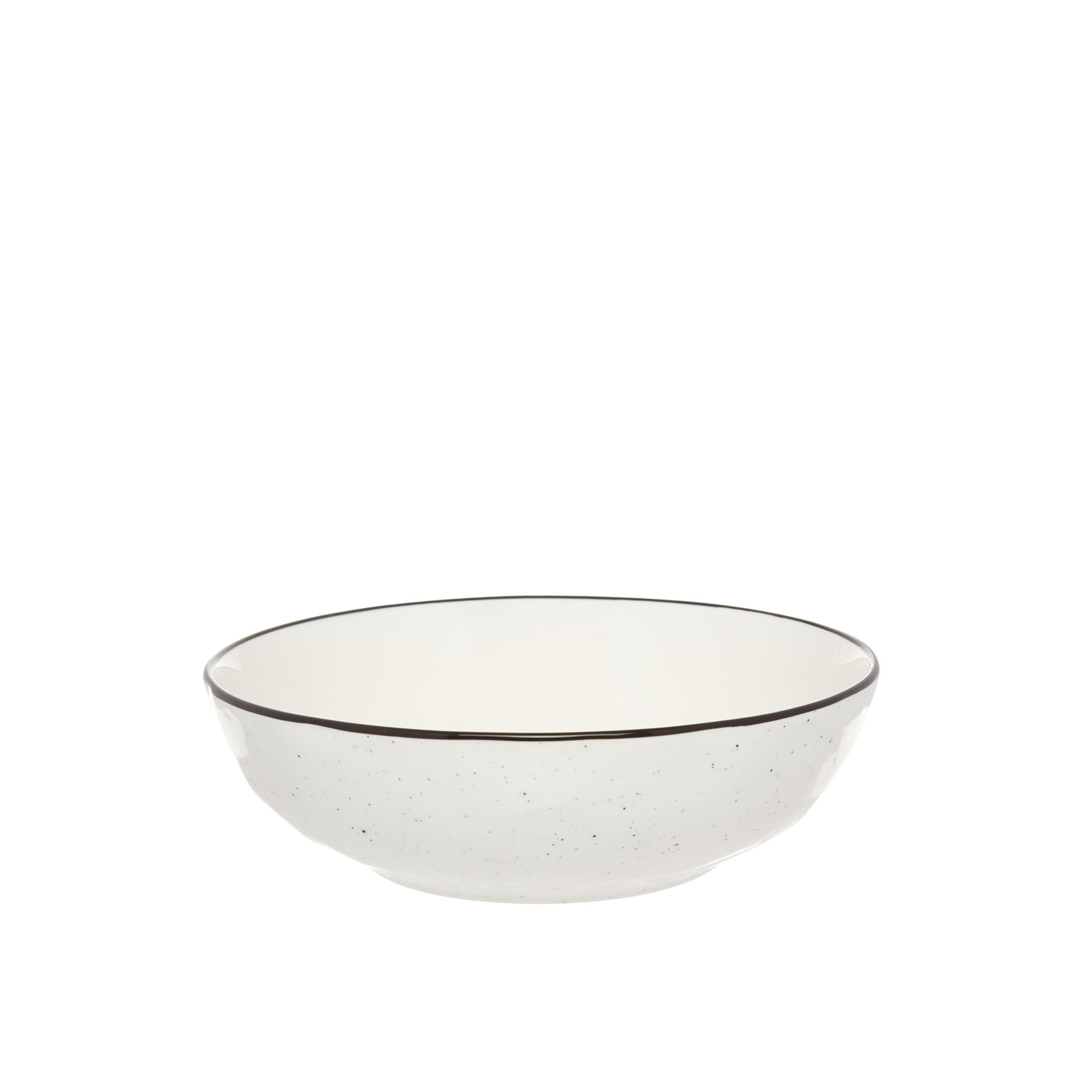 Ginevra porcelain soup bowl, White, large image number 0