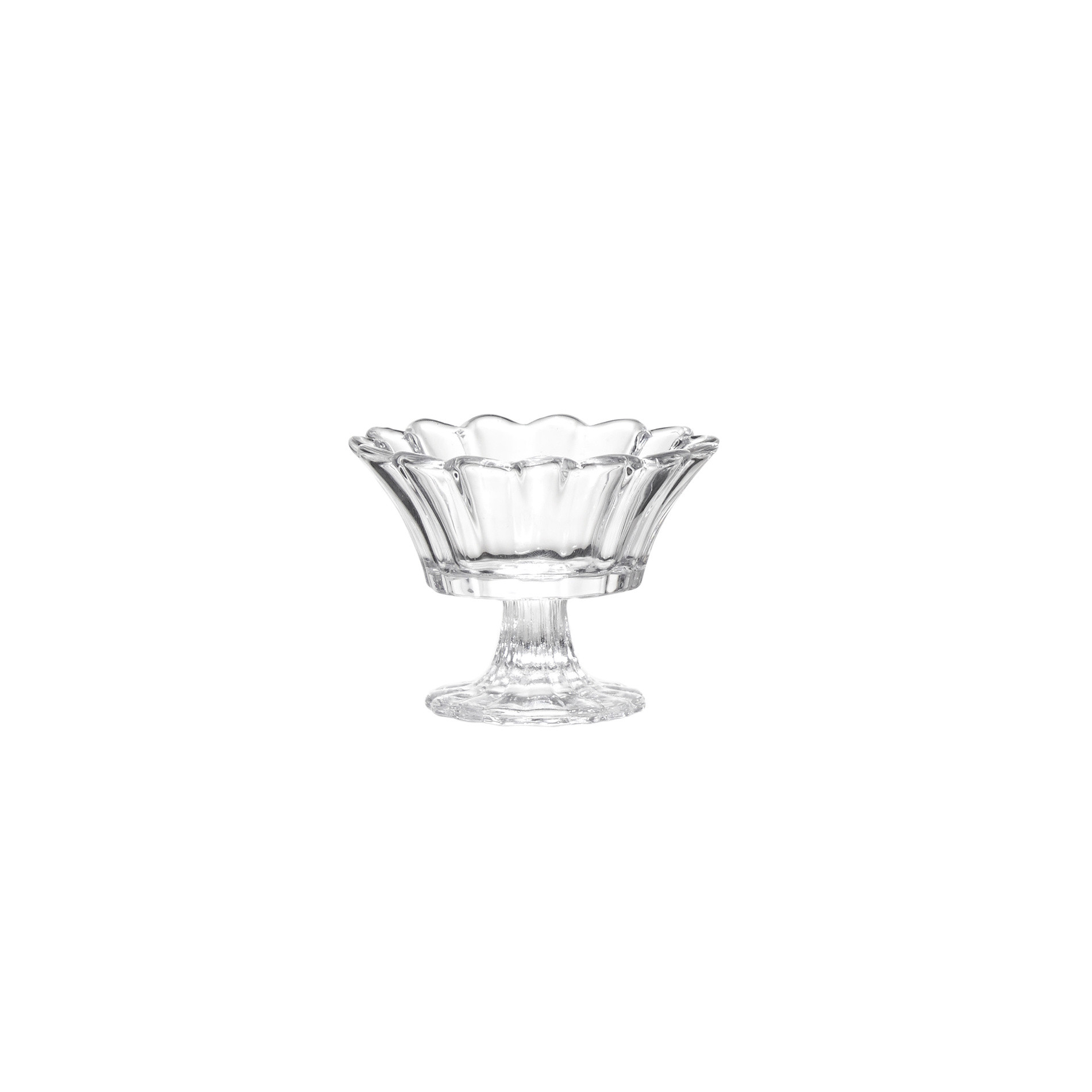 Petal effect bowl, Transparent, large image number 0