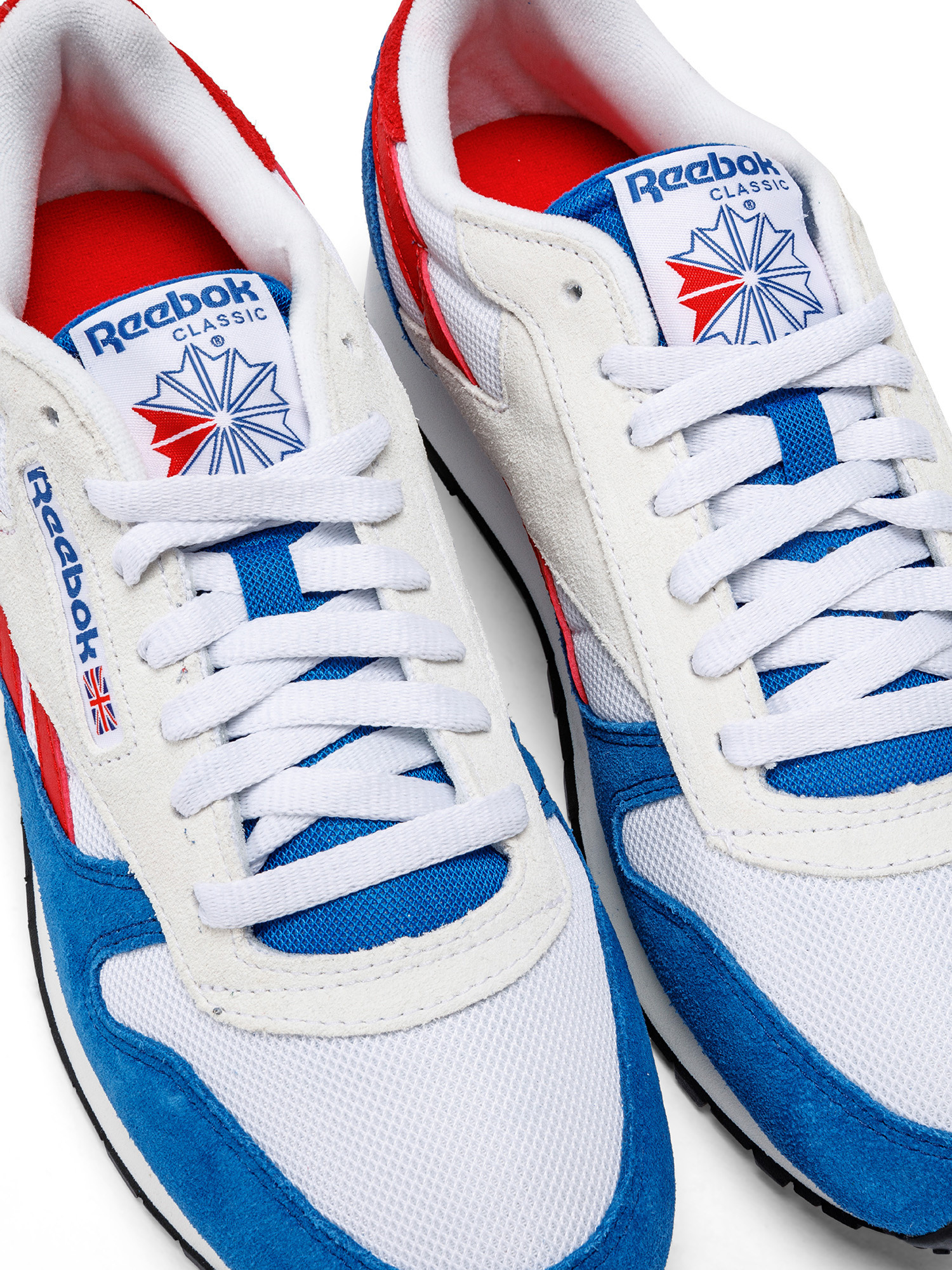 Reebok - Scarpe Classic Leather Make It Yours, Blu, large image number 3
