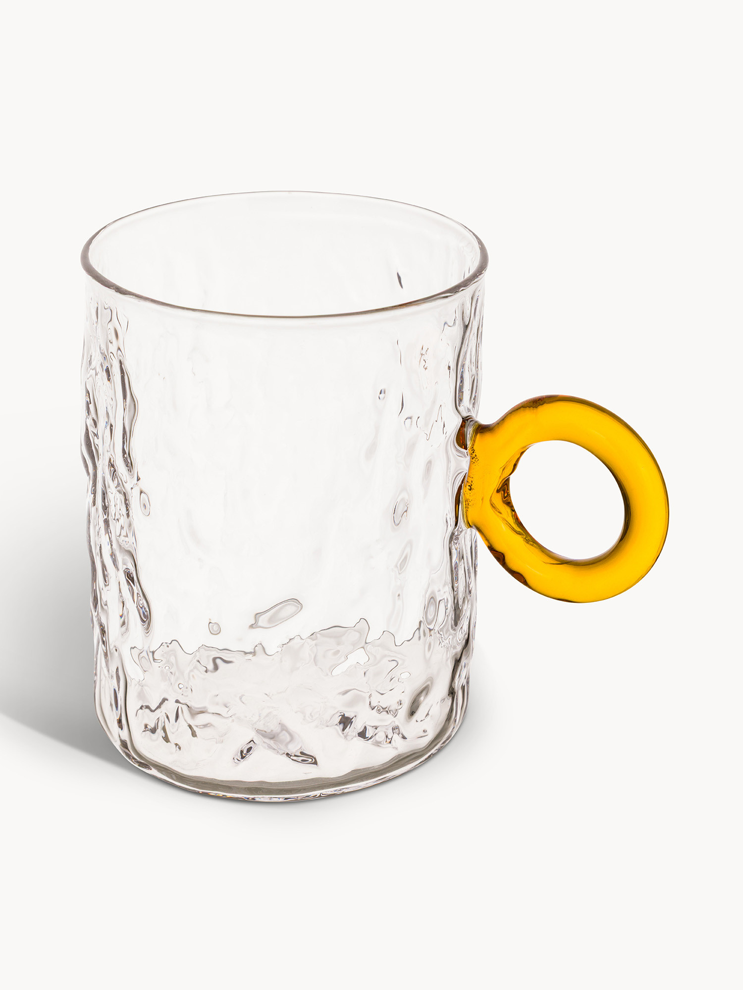 Mug in vetro borosilicato, Trasparente, large image number 1