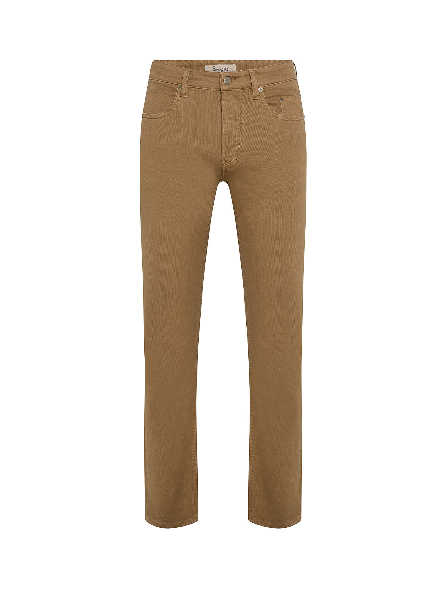 Siviglia - Five pocket trousers, Light Brown, large image number 0
