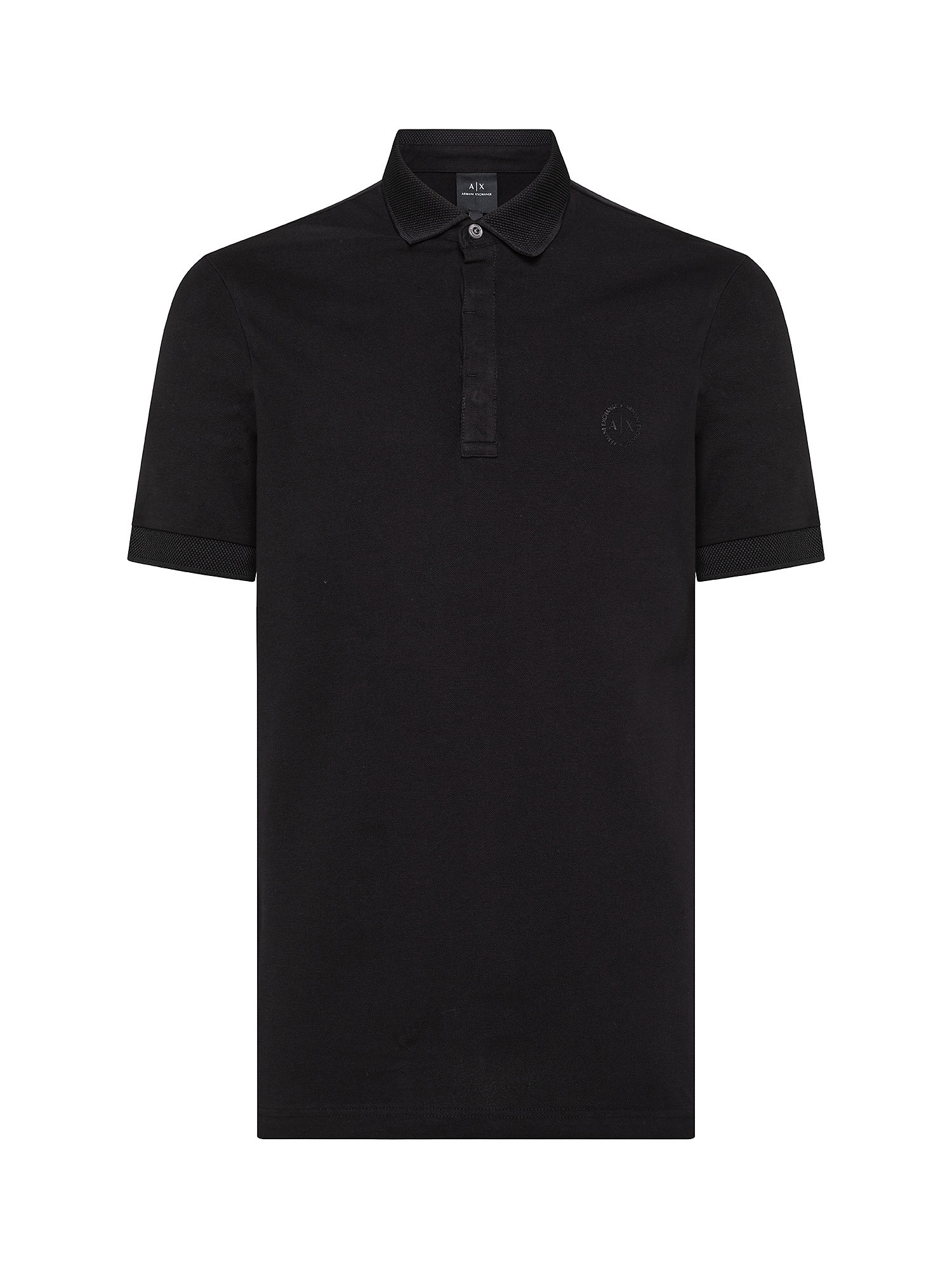 Polo stretch, Nero, large image number 0