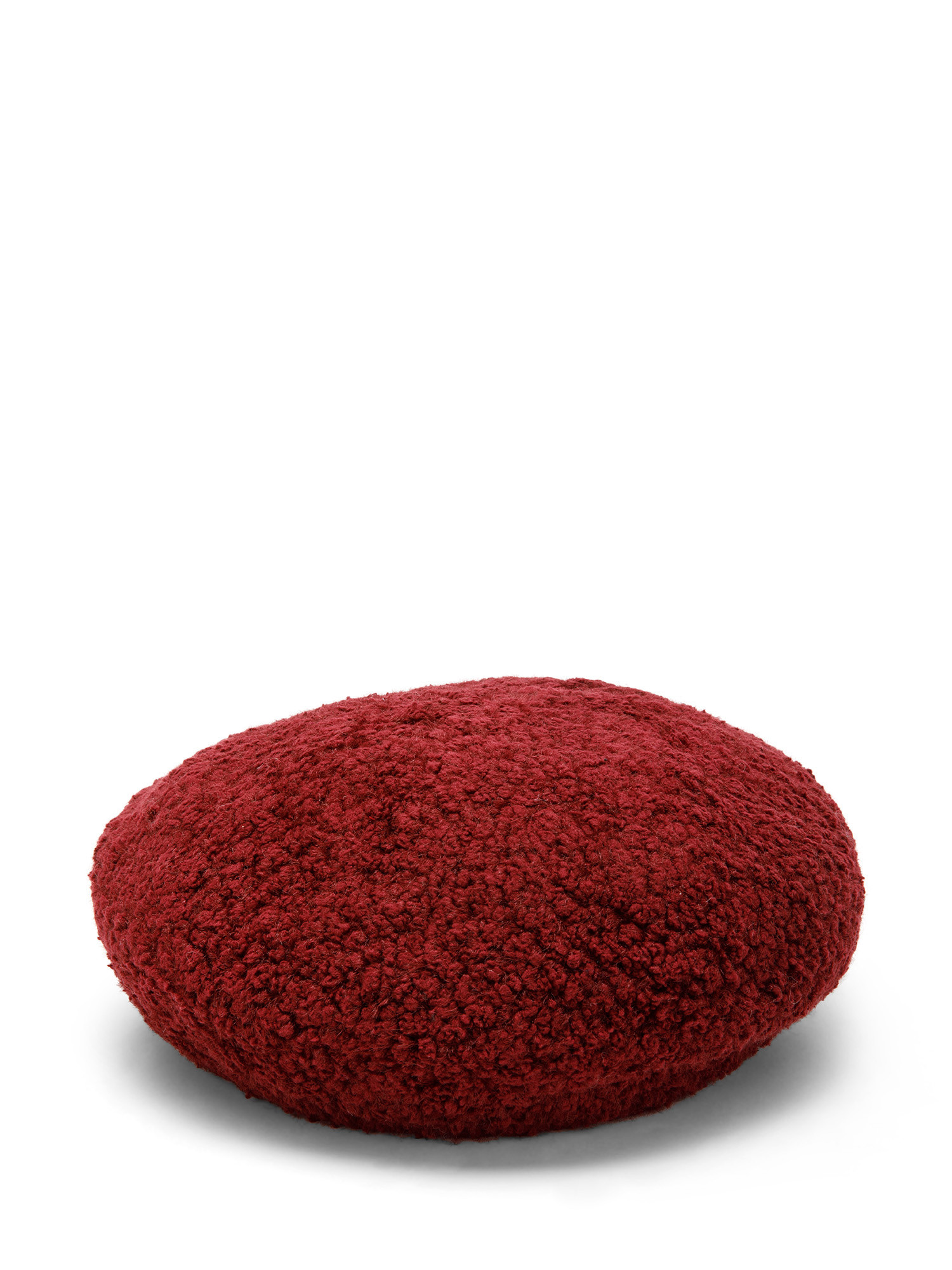 Koan - Basco effetto pelliccia, Rosso scuro, large image number 0