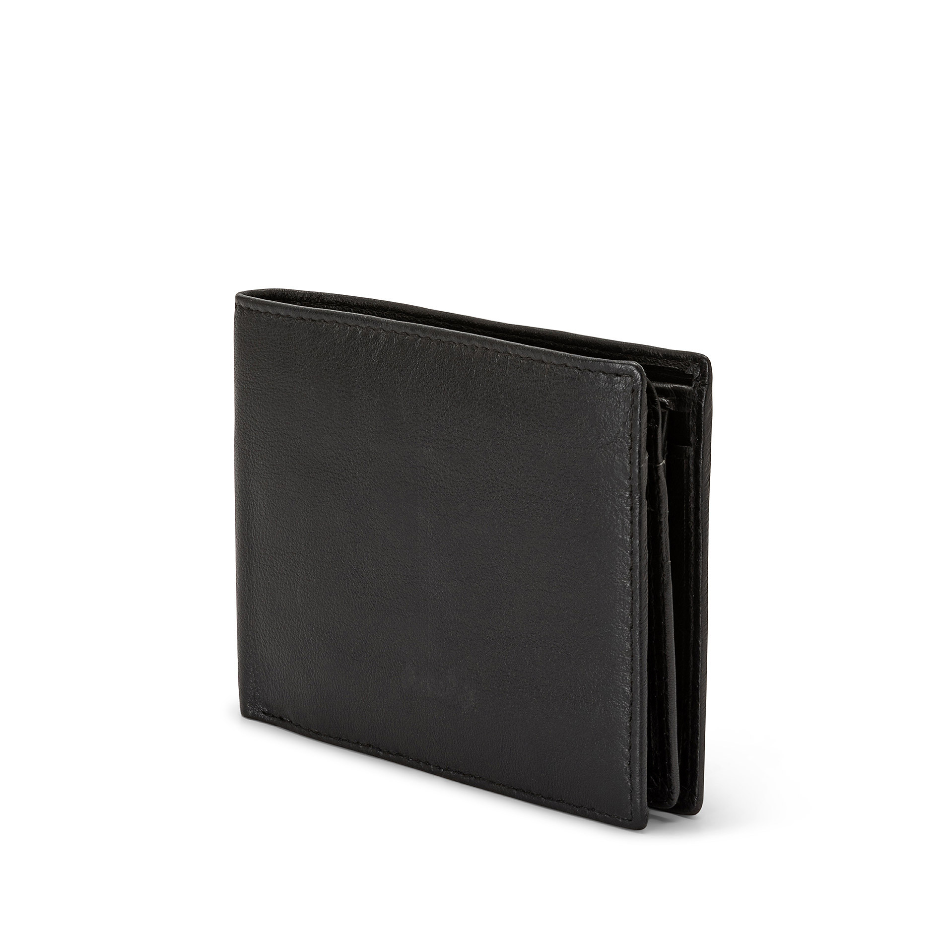 Luca D'Altieri leather wallet, Black, large image number 1