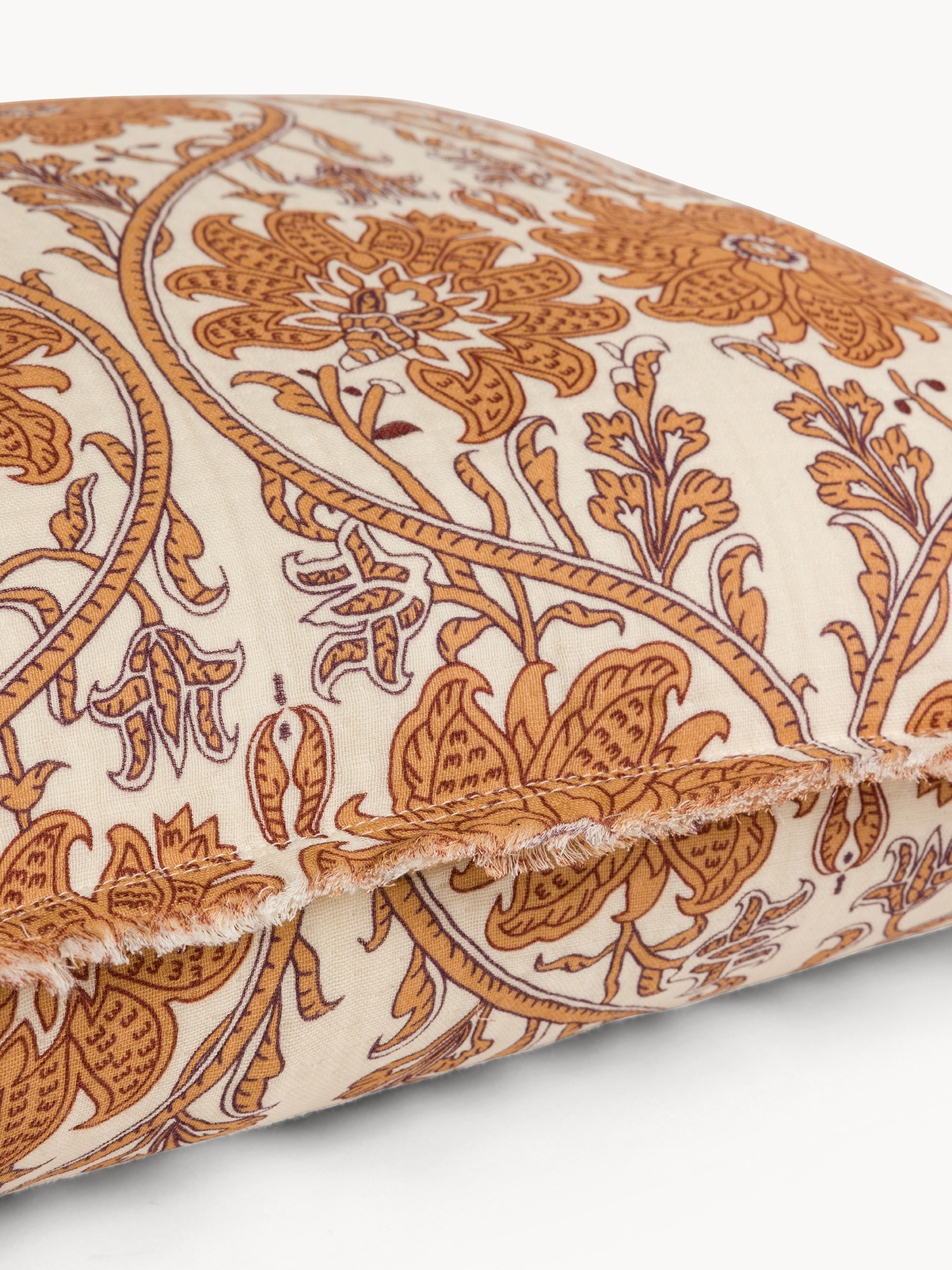 50x50 cm cotton cushion with floral print, Multicolor, large image number 2
