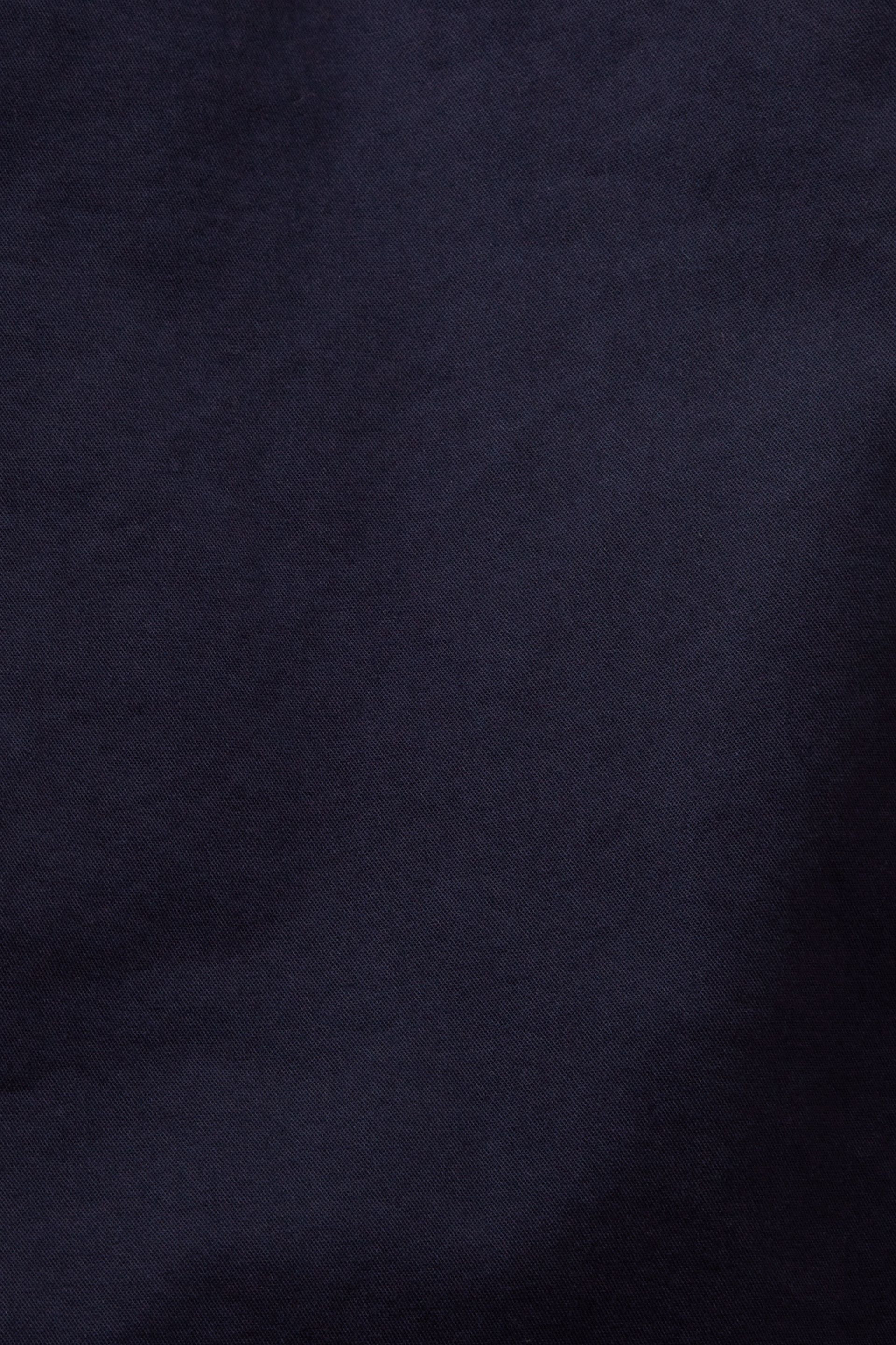 Esprit - Pantaloni chino cropped con cintura, Blu scuro, large image number 3