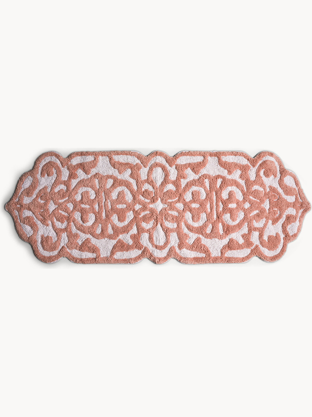 Tappeto bagno taftato in cotone