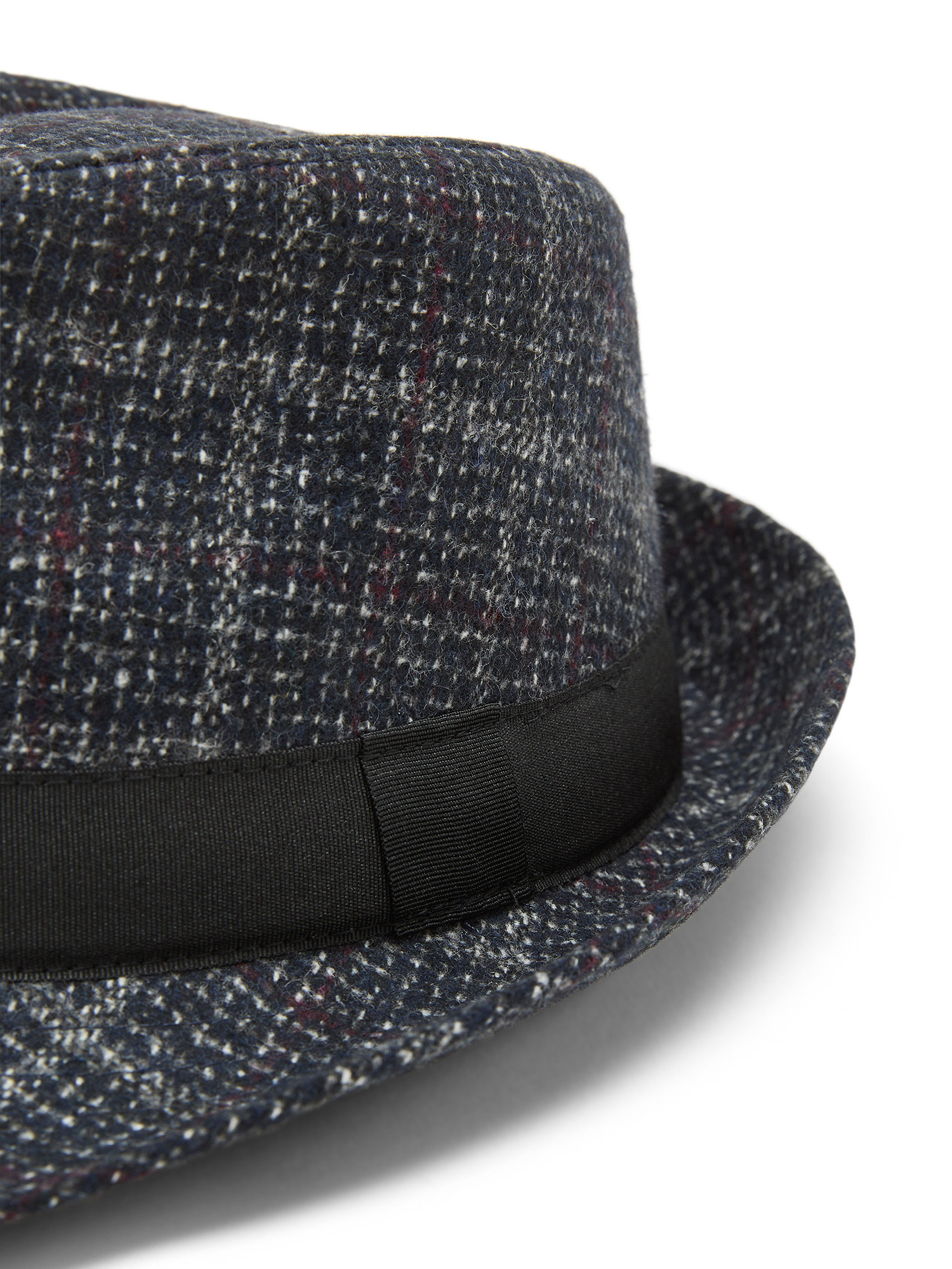 Luca D'Altieri - Tartan alpine hat, Blue, large image number 1