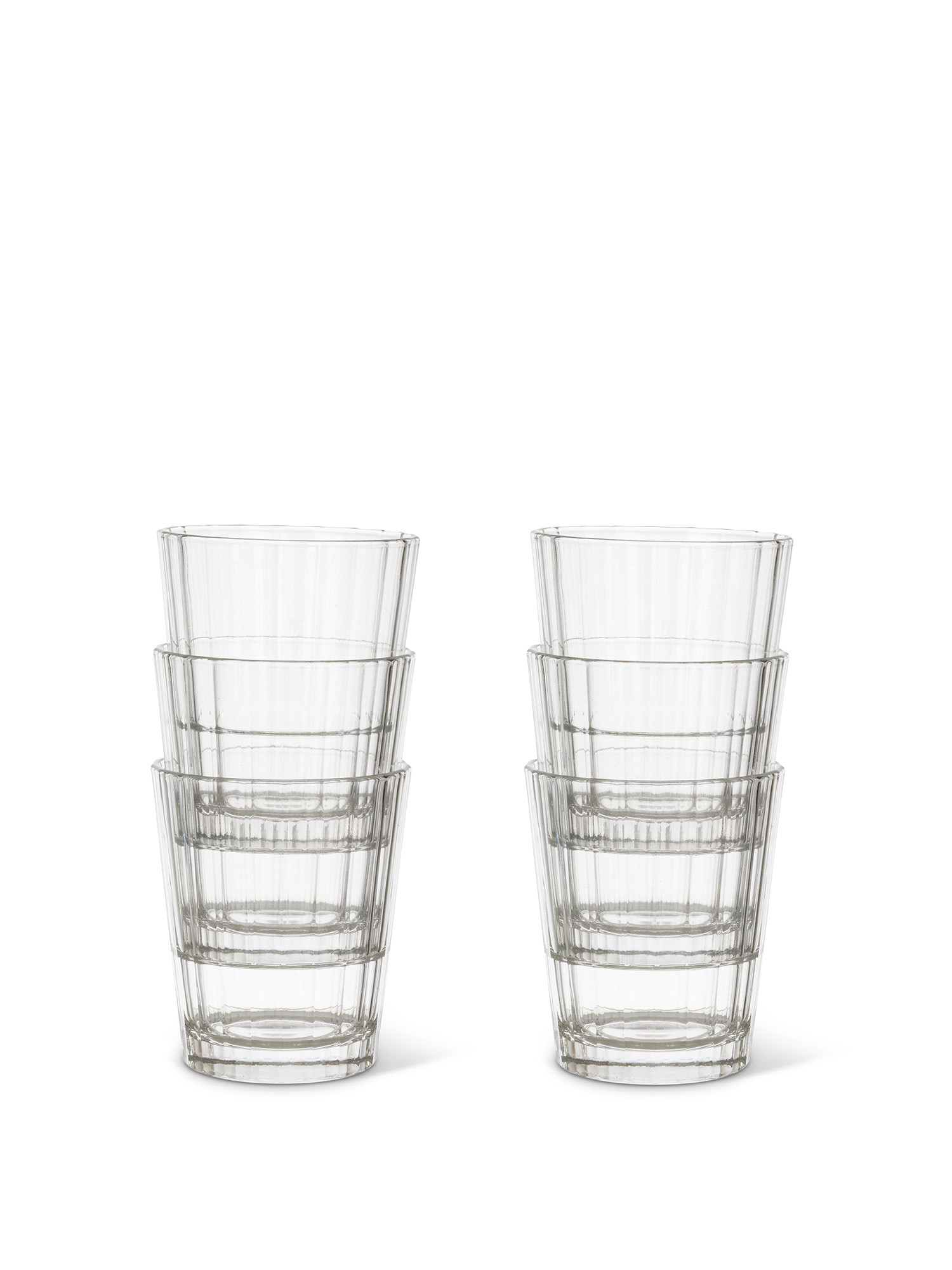 Set 6 bicchieri Oxfordbar, Trasparente, large image number 1