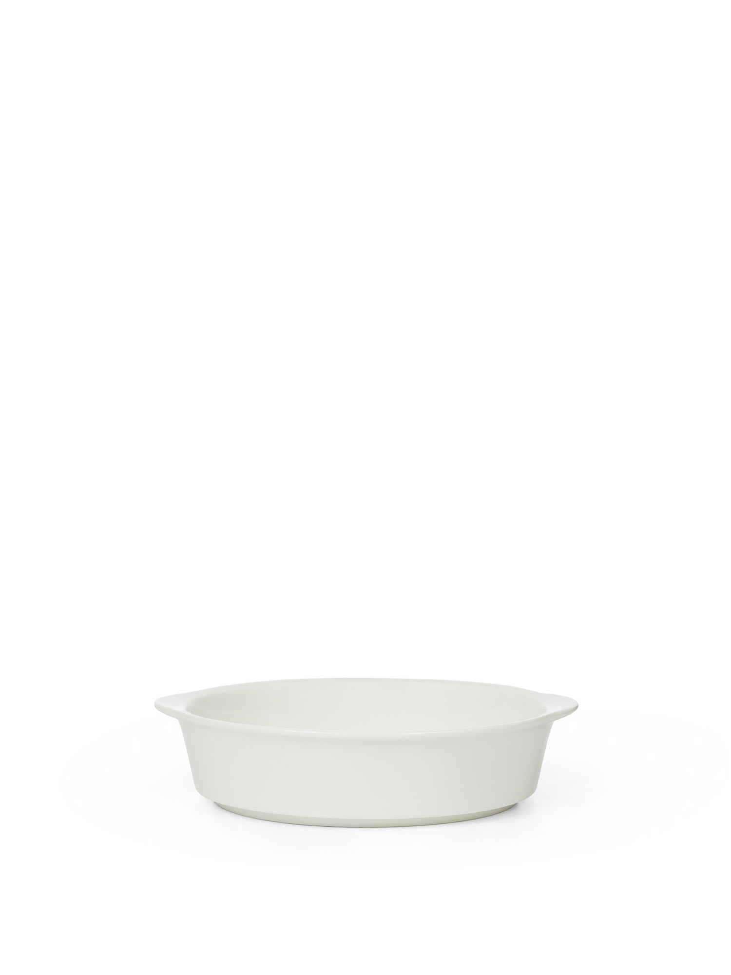 White porcelain dish, White, large image number 0