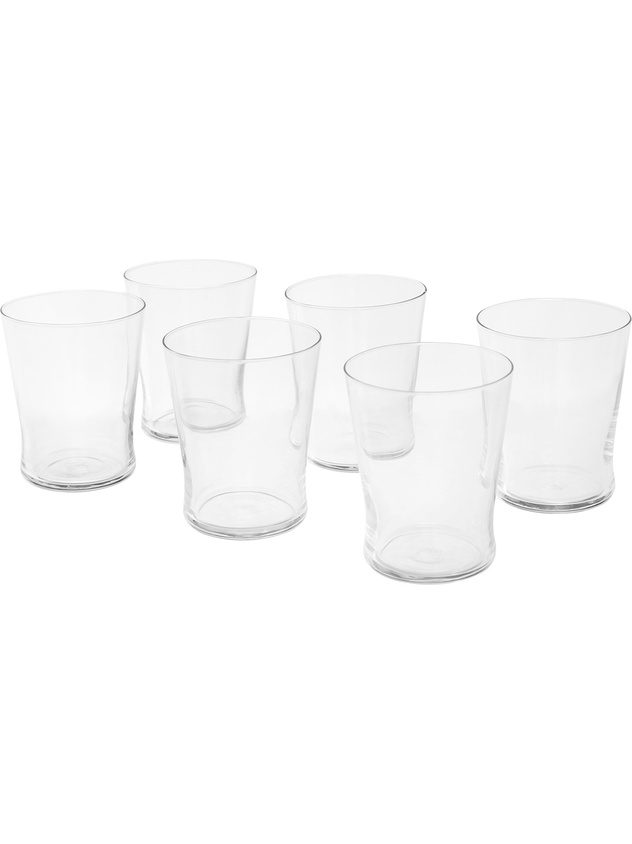 Set of 6 Conic wine glasses