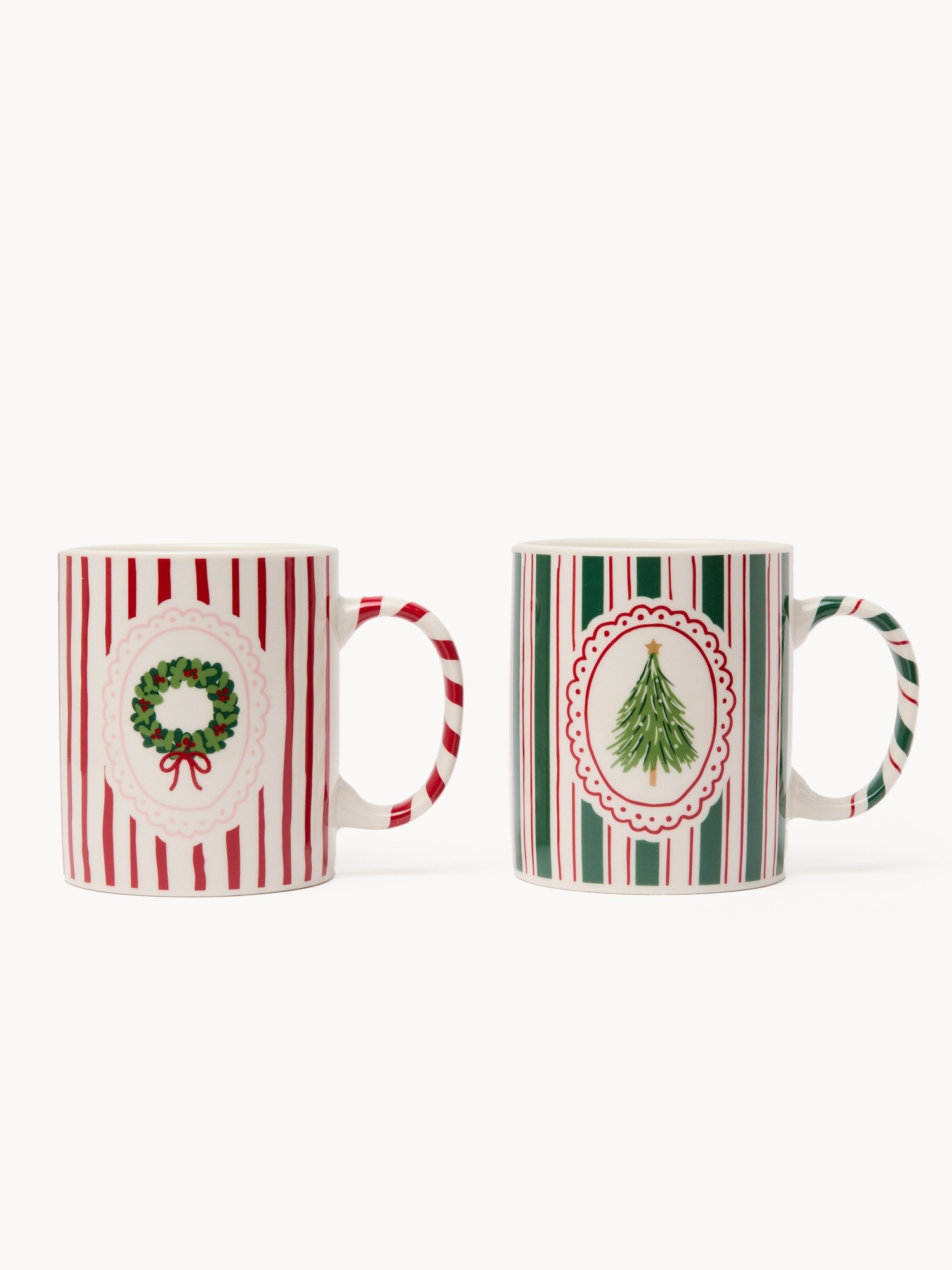 Mug in New Bone China with a Christmas motif, Multicolor, large image number 0