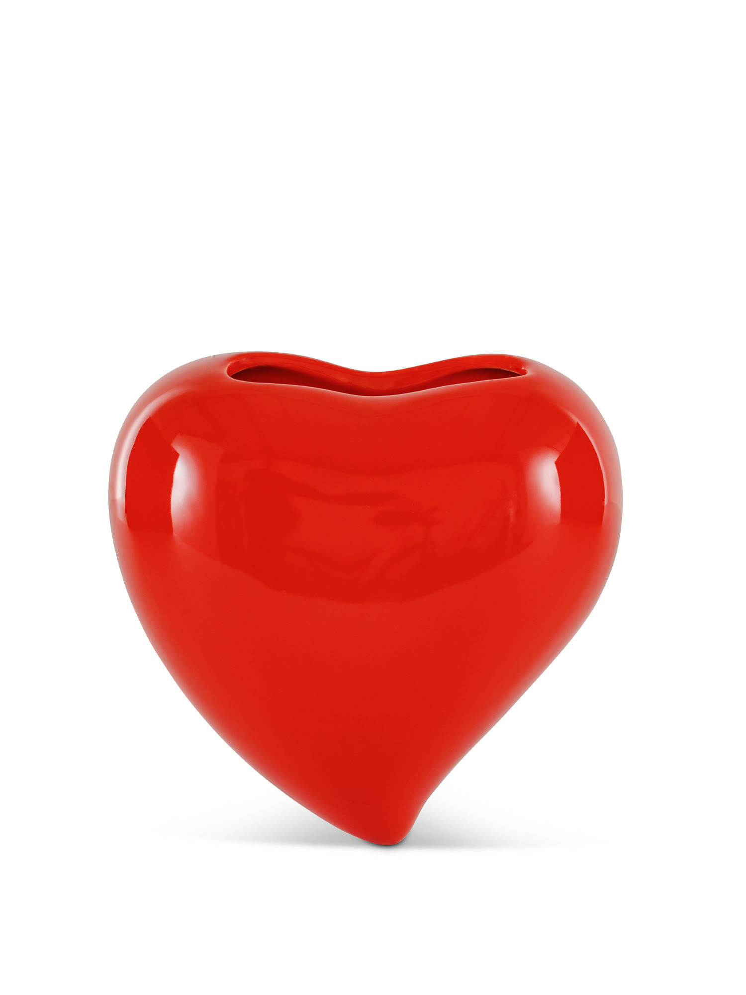 Ceramic heart humidifier, Red, large image number 0