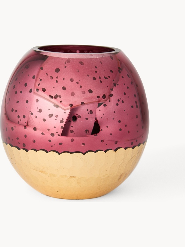 Spherical candle holder